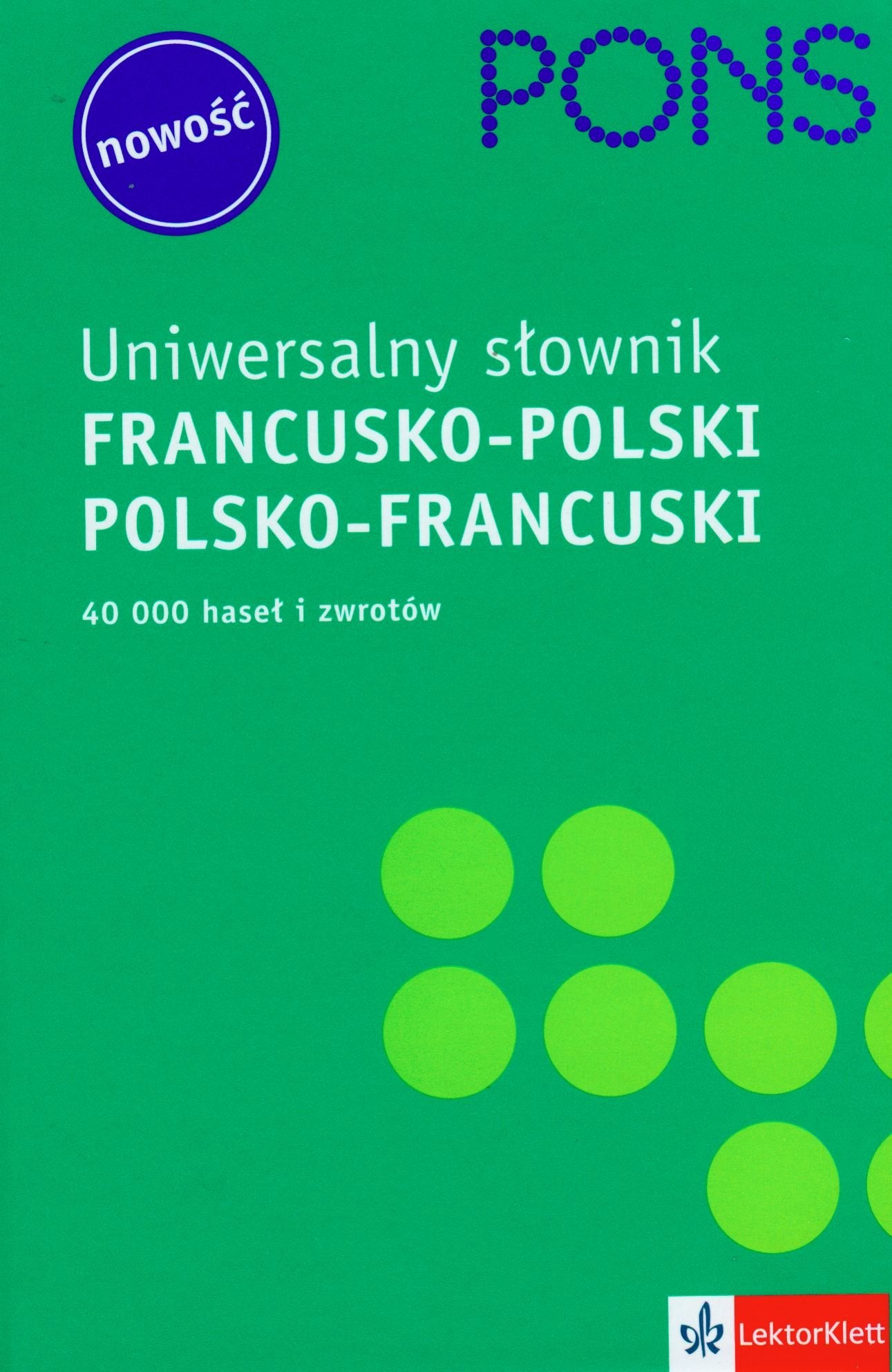 PONS uniwersalny słownik francusko-polski polsko-francuski Books