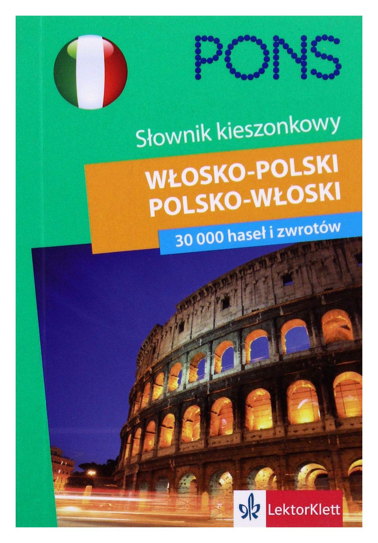 Pons Slownik kieszonkowy wlosko polski polsko wloski Foreign Languages ​​& Dictionaries