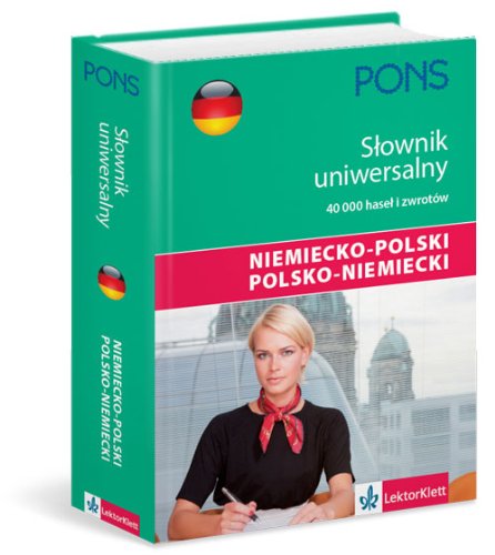 PONS Słownik uniwersalny niemiecko polski polsko niemiecki book