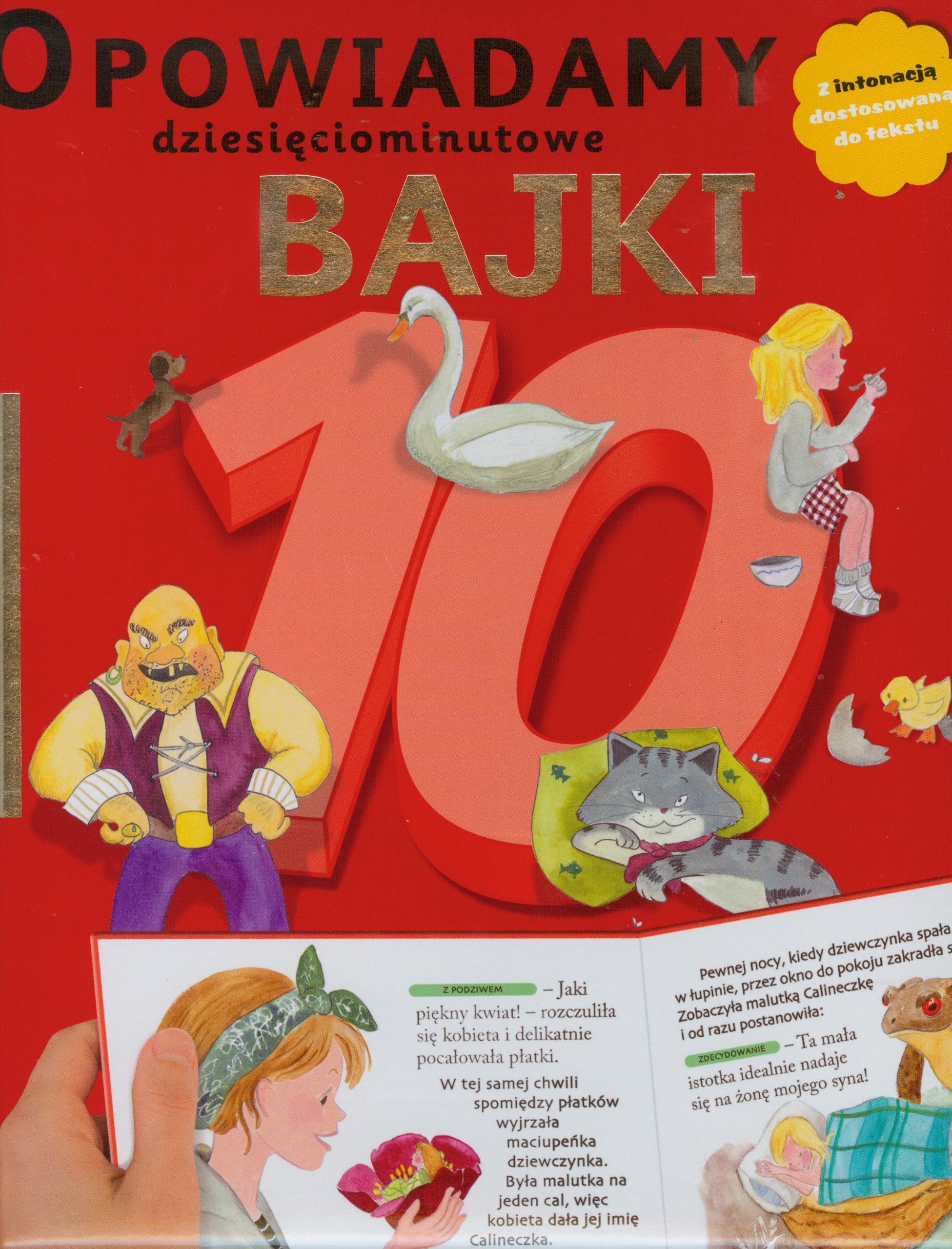 Opowiadamy bajki dziesieciominutowe: z intonacja dostosowana do tekstu Books