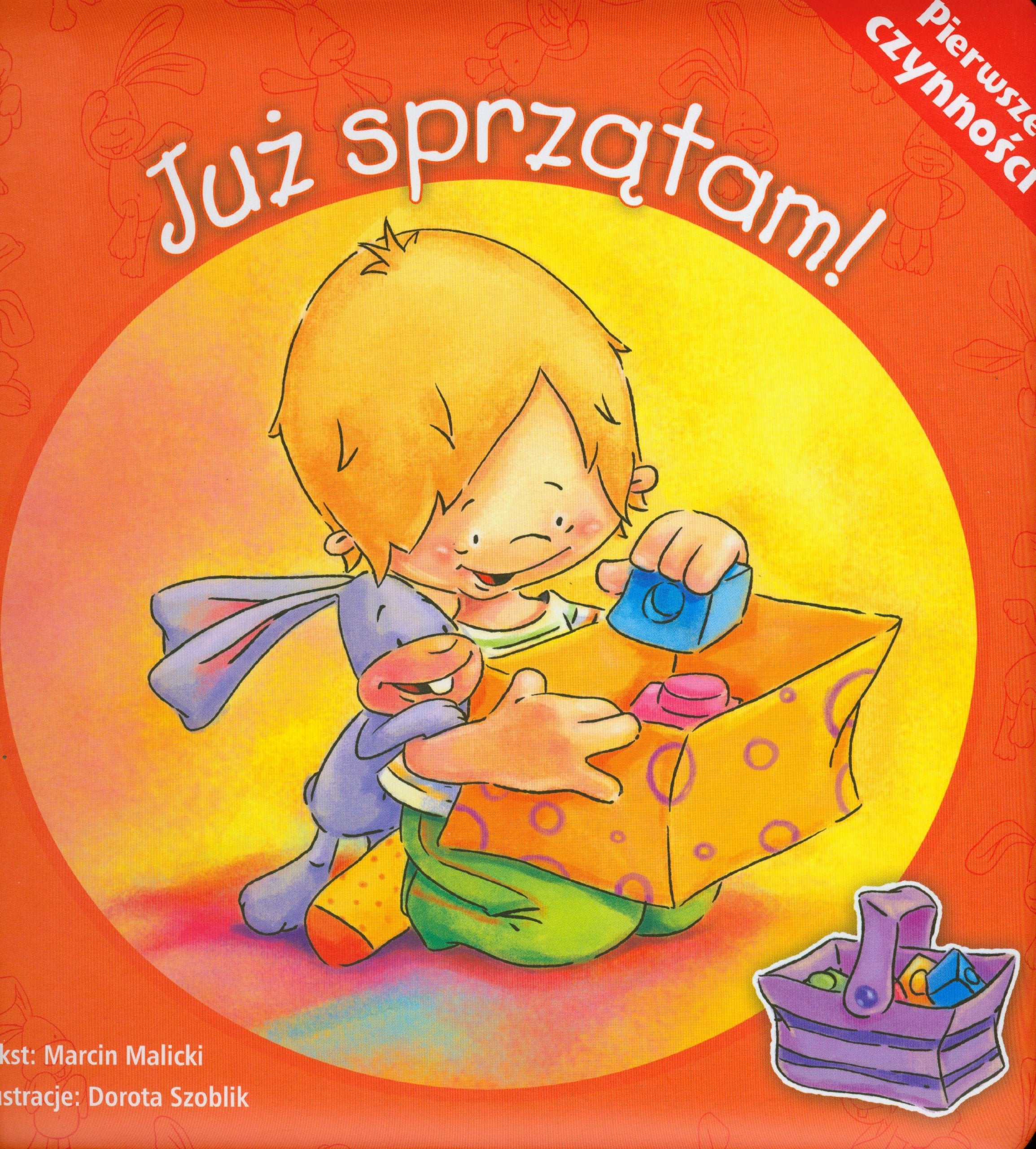 Pierwsze czynności Już sprzątam Books