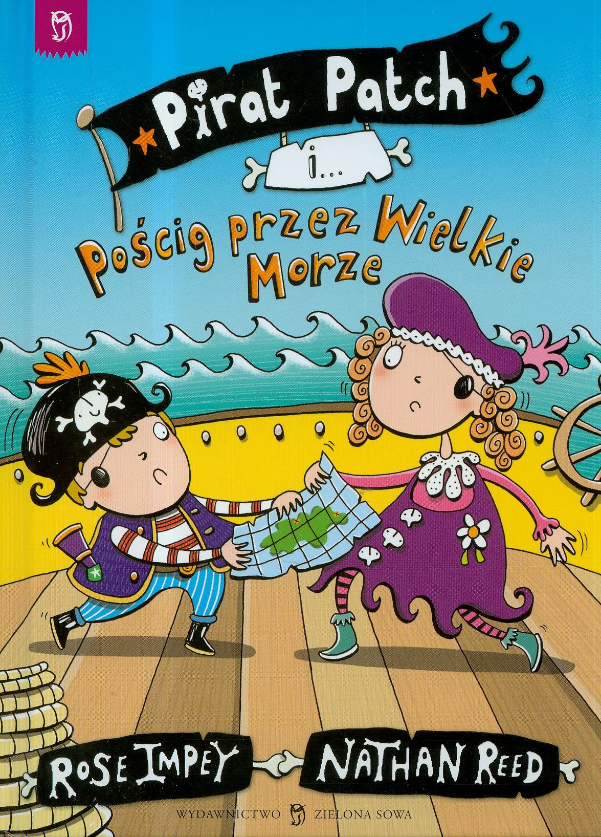 Pirat Patch i pościg przez Wielkie Morze Books