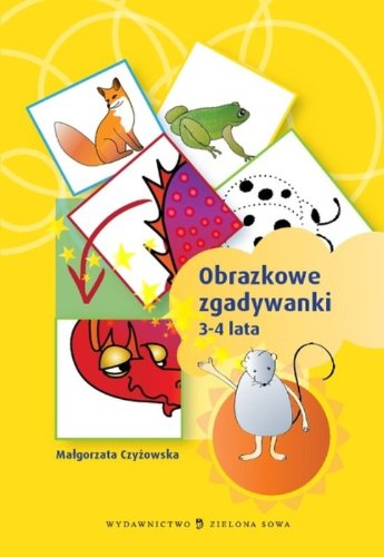 Obrazkowe zgadywanki 3-4 lata book