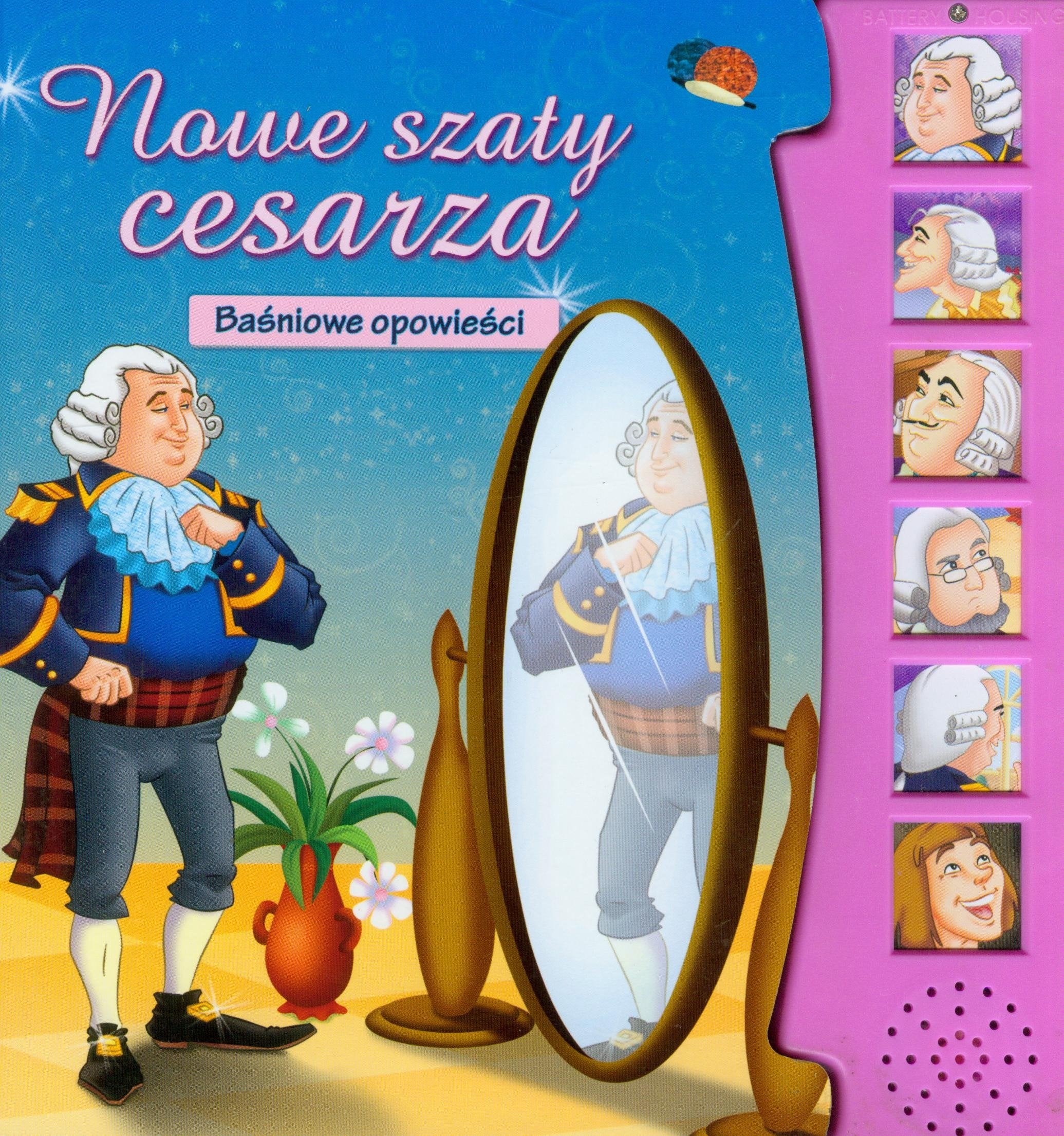 Nowe szaty cesarza Baśniowe opowieści: DŹWIĘKOWA Books