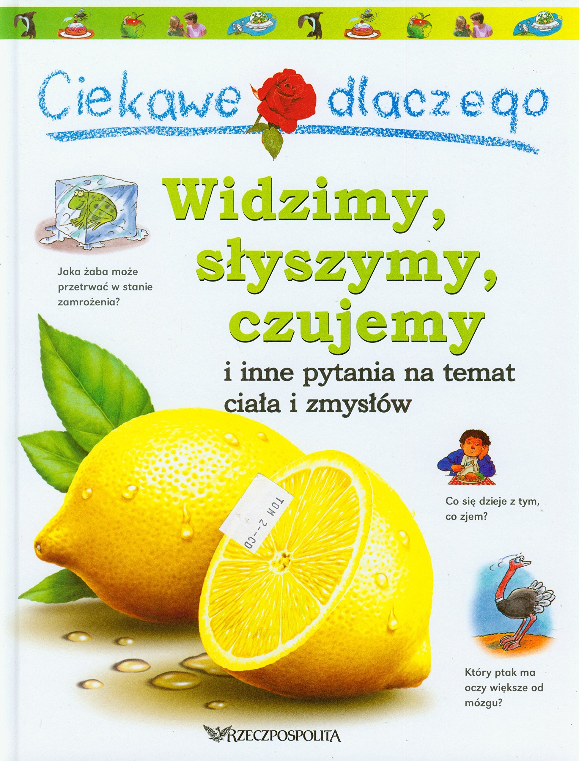 Ciekawe dlaczego Widzimy słyszymy czujemy: i inne pytania na temat ciała i zmysłów Books