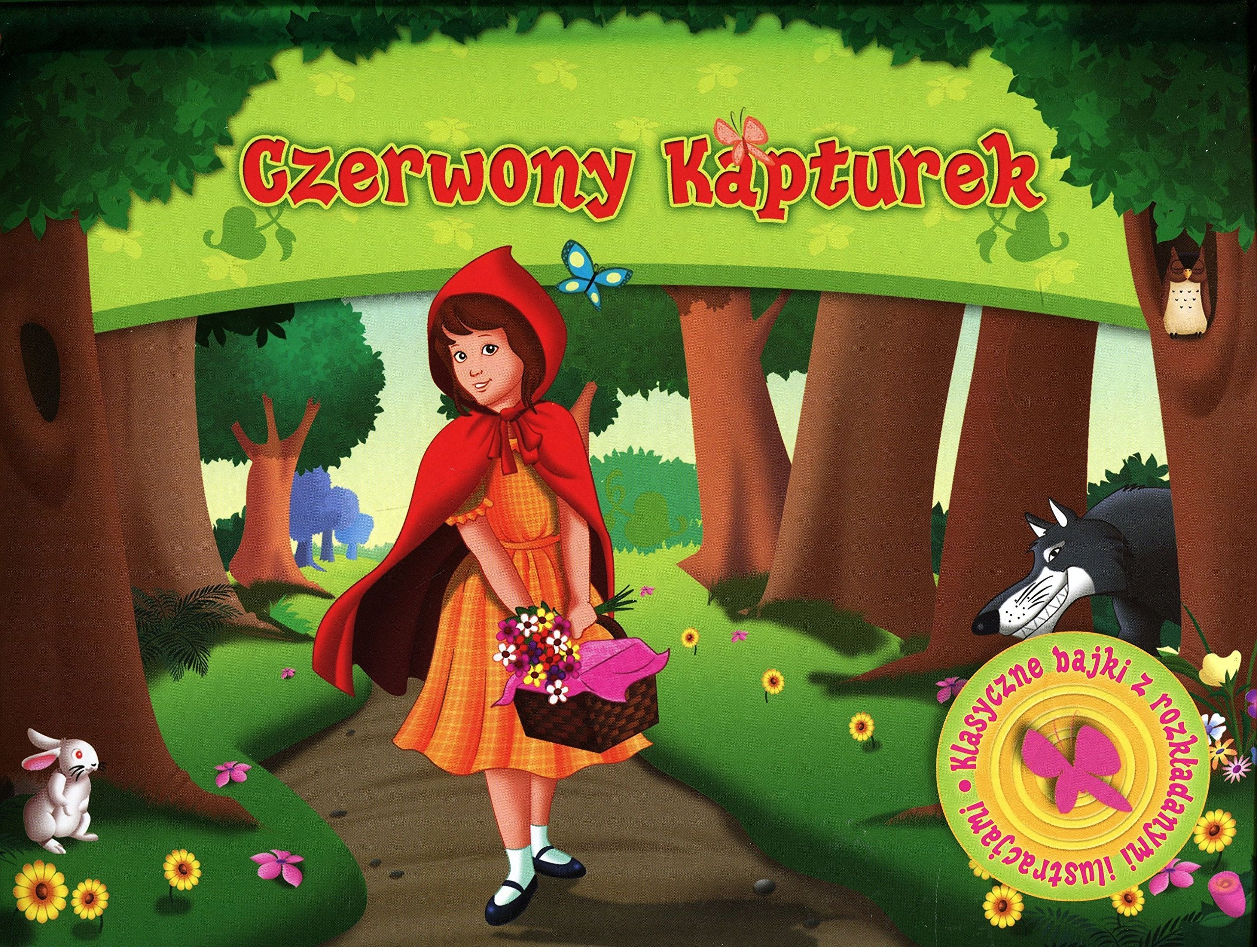 Czerwony Kapturek (KLASYCZNE BAJKI Z ROZKŁADANYMI ILUSTRACJAMI) Books