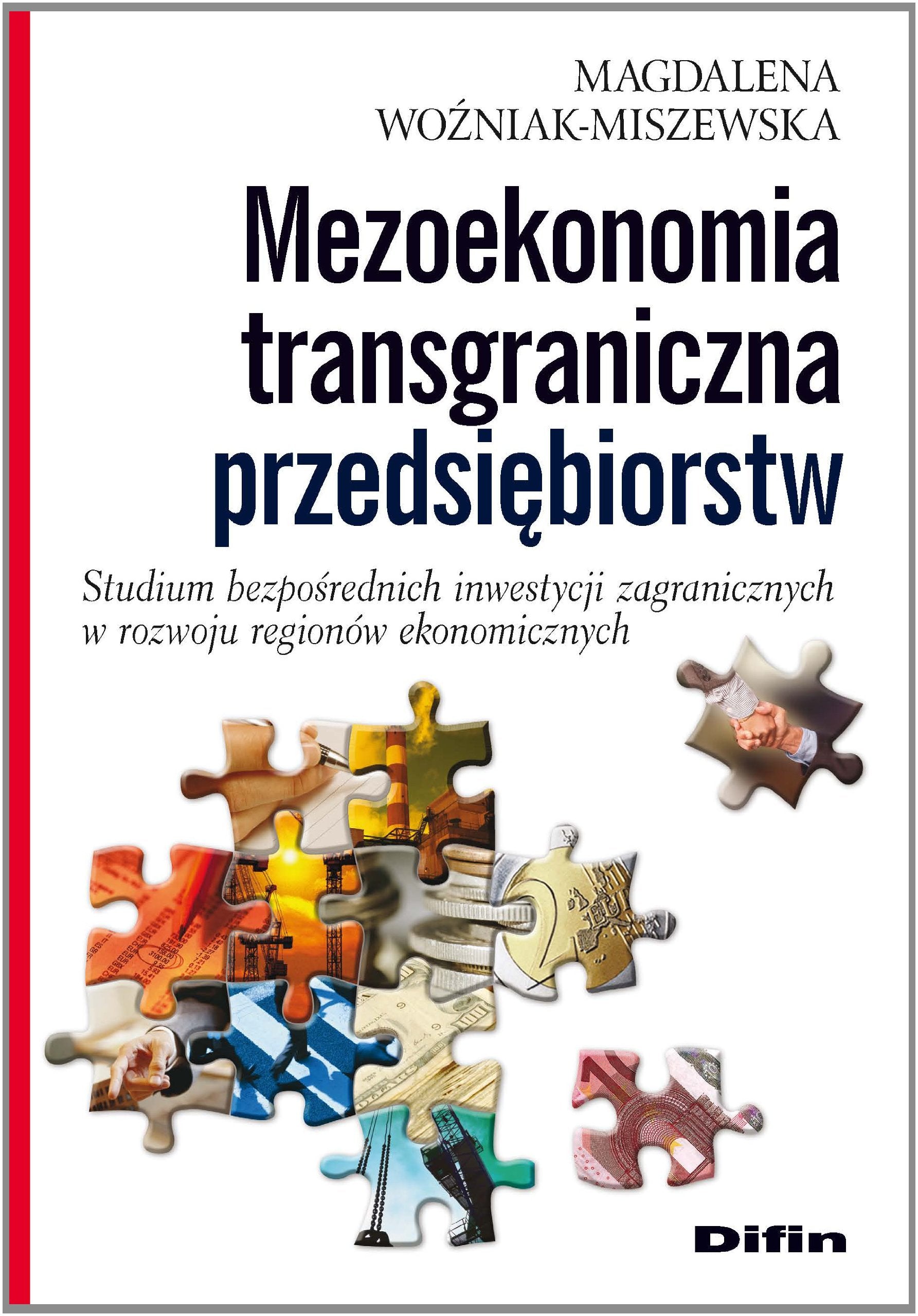 Mezoekonomia transgraniczna przedsiębiorstw: Studium bezpośrednich inwestycji zagranicznych w rozwoju regionów ekonomicznych Books