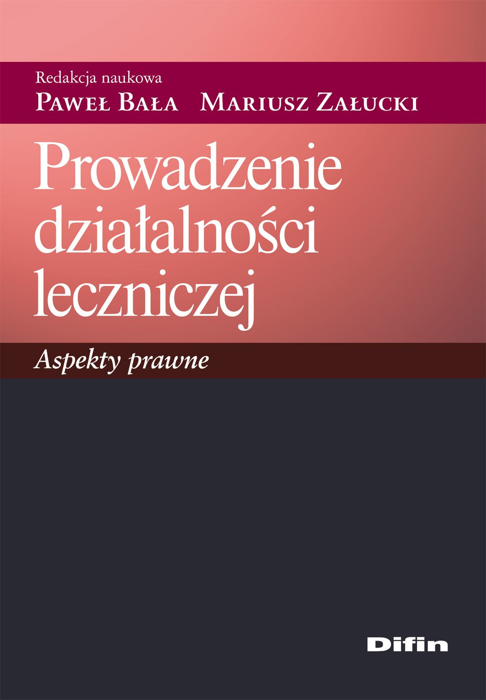 Prowadzenie dzialalnosci leczniczej: Aspekty prawne Medicine