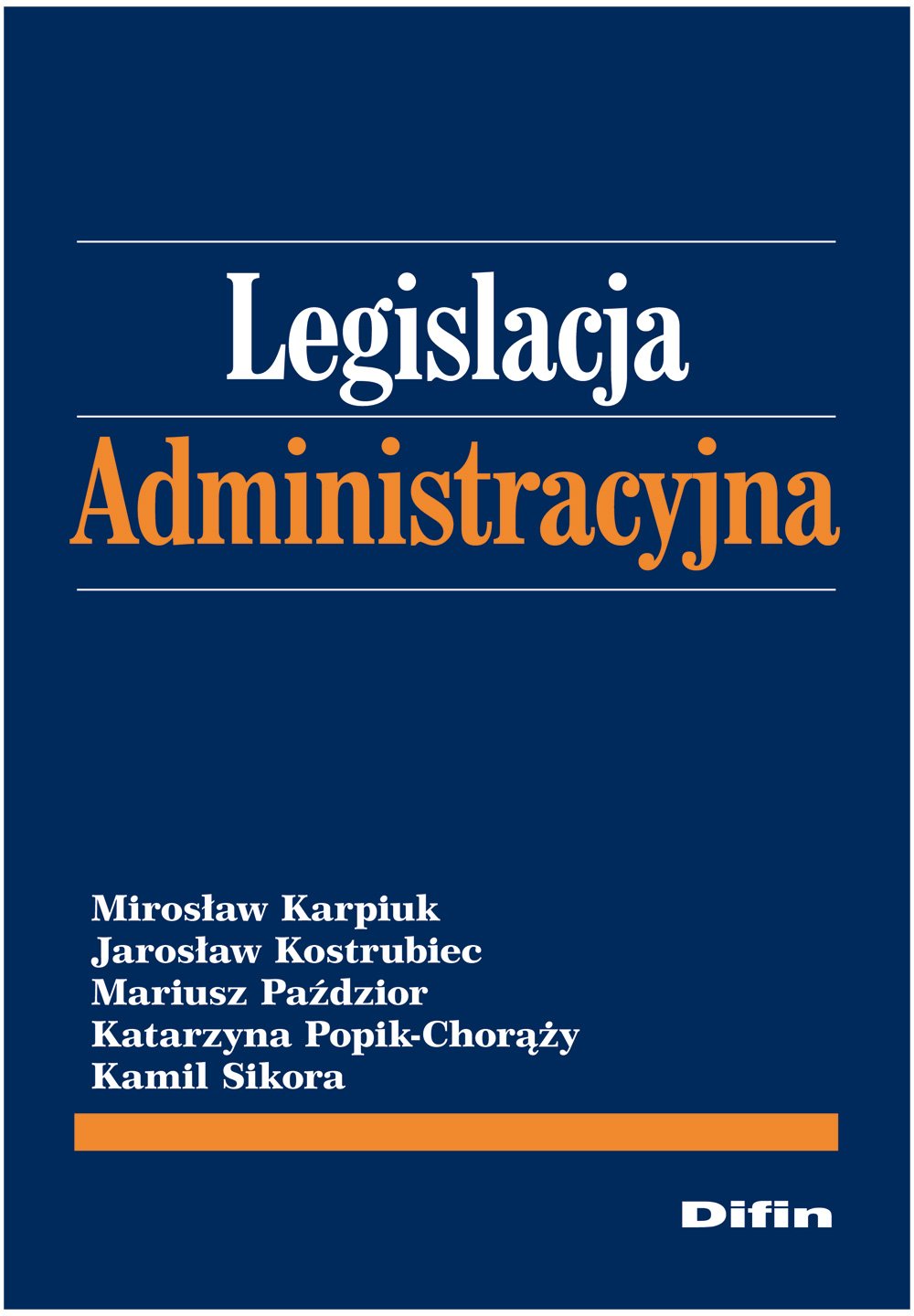 Legislacja administracyjna Law