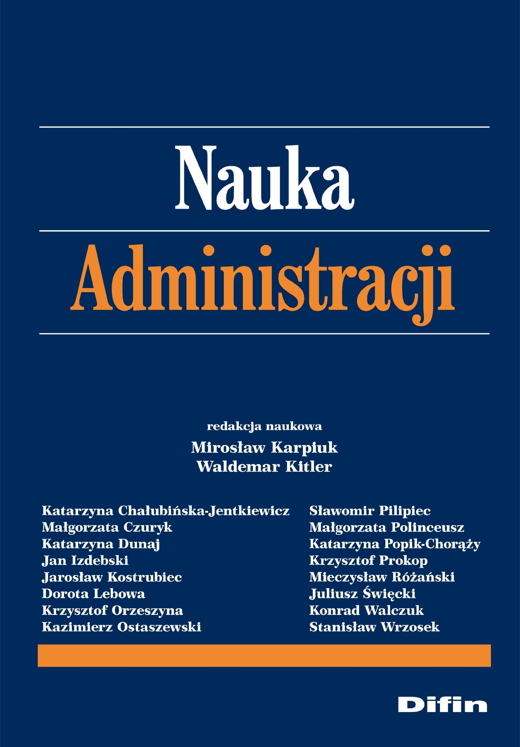 Nauka Administracji Books