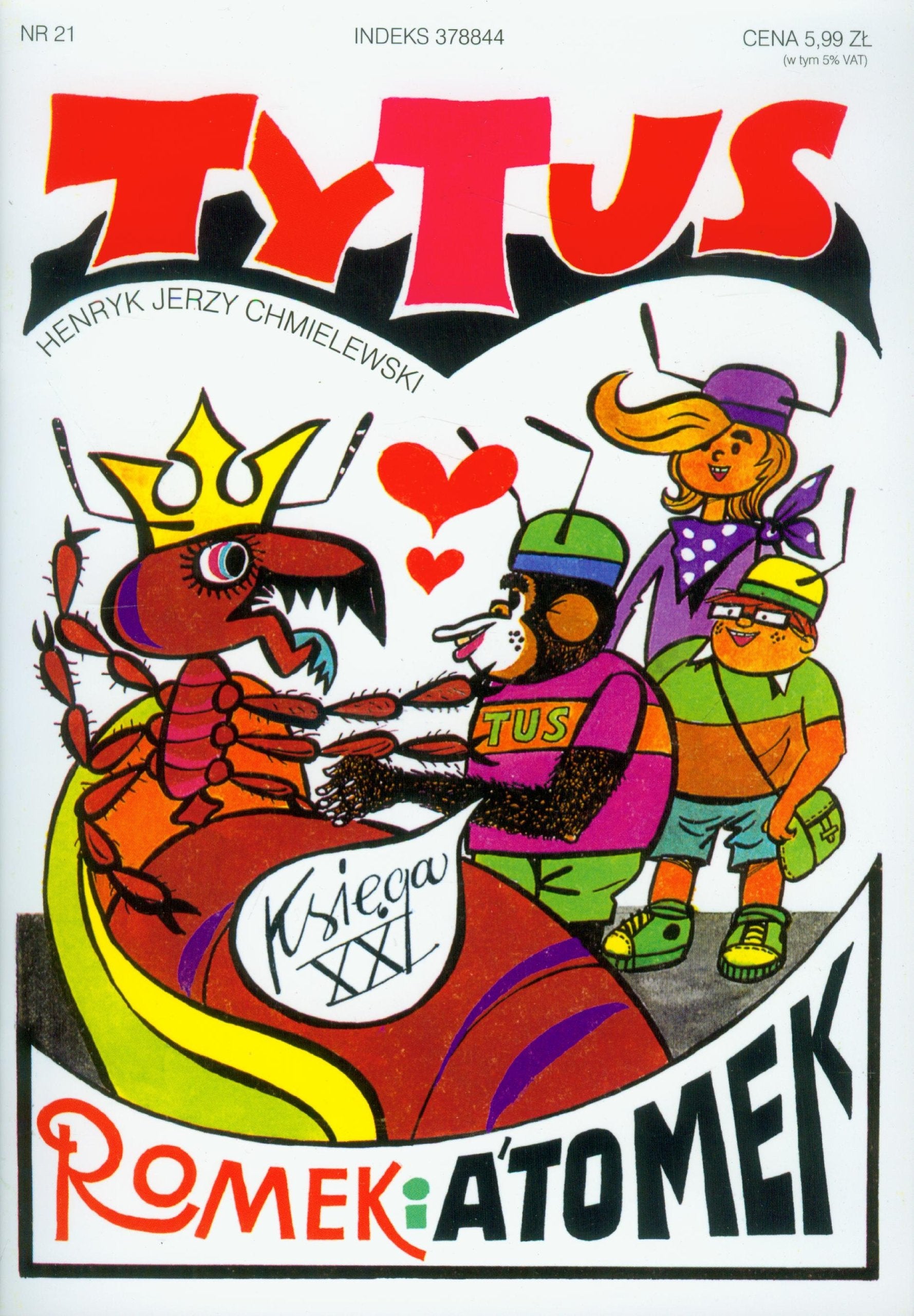 Tytus Romek i A'tomek Księga XXI Tytus wśród mrówek Books