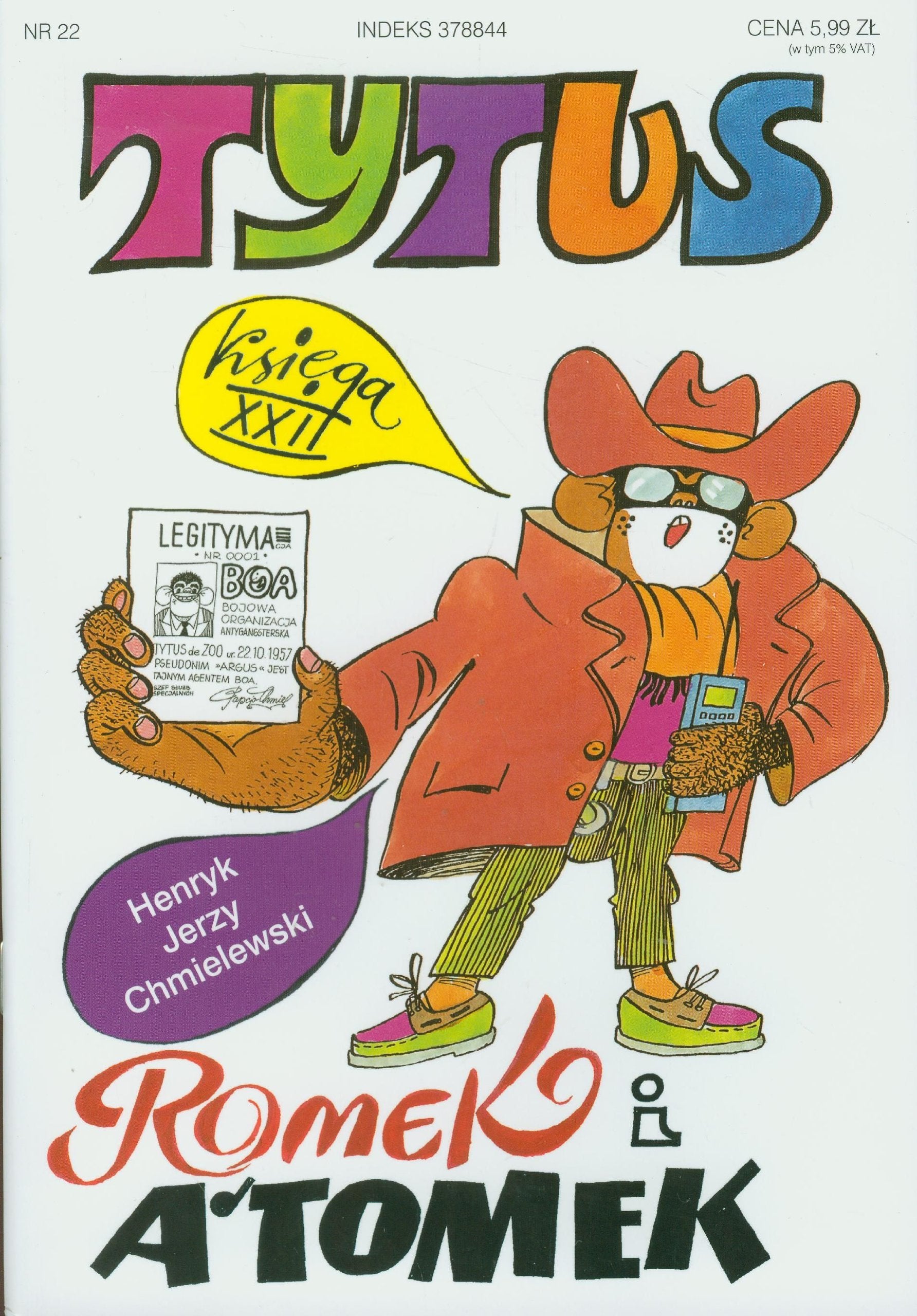 Tytus Romek i Atomek Księga XXII Tytus gangsterem Books
