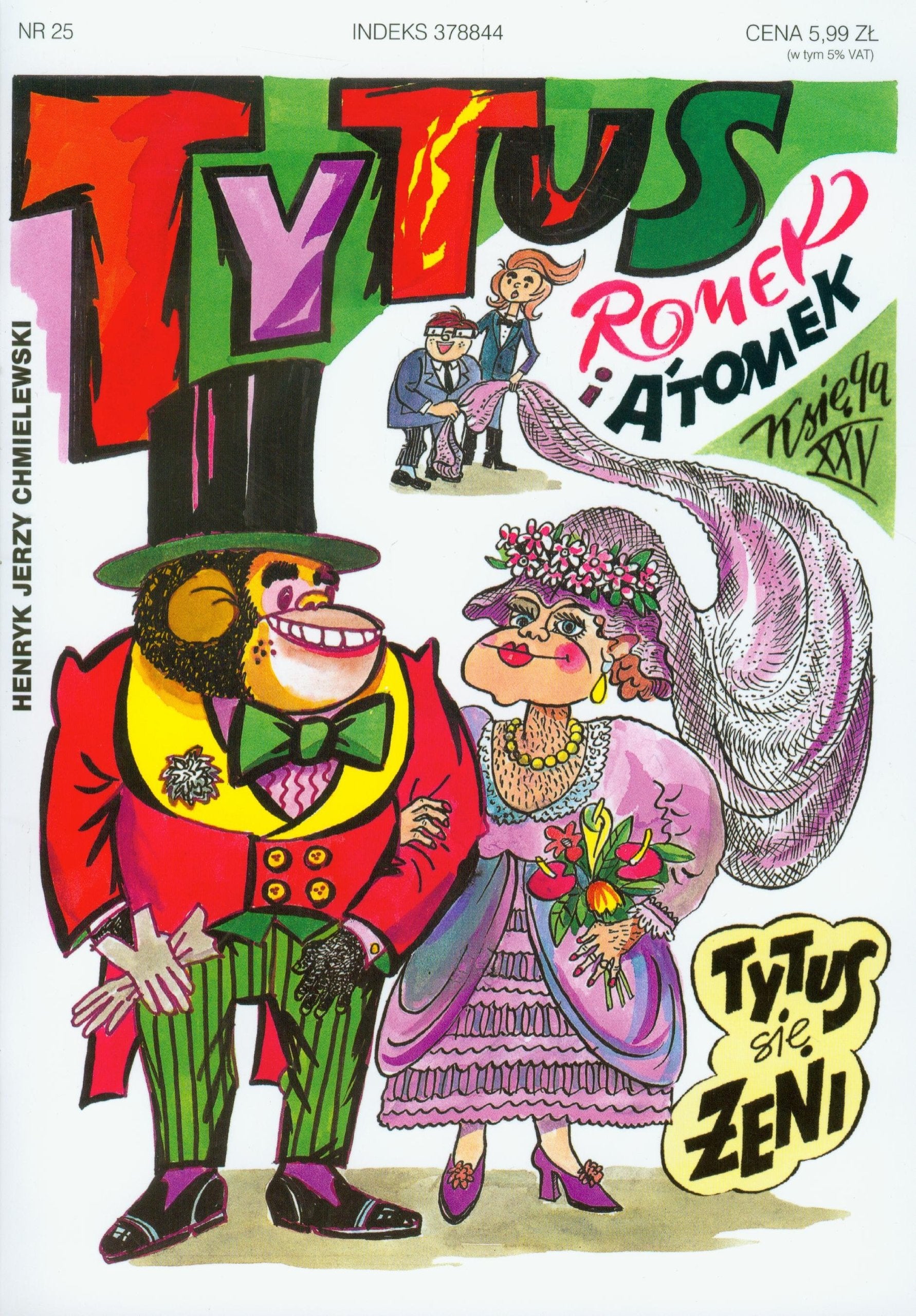 Tytus Romek i Atomek Księga XXV Tytus się żeni Books