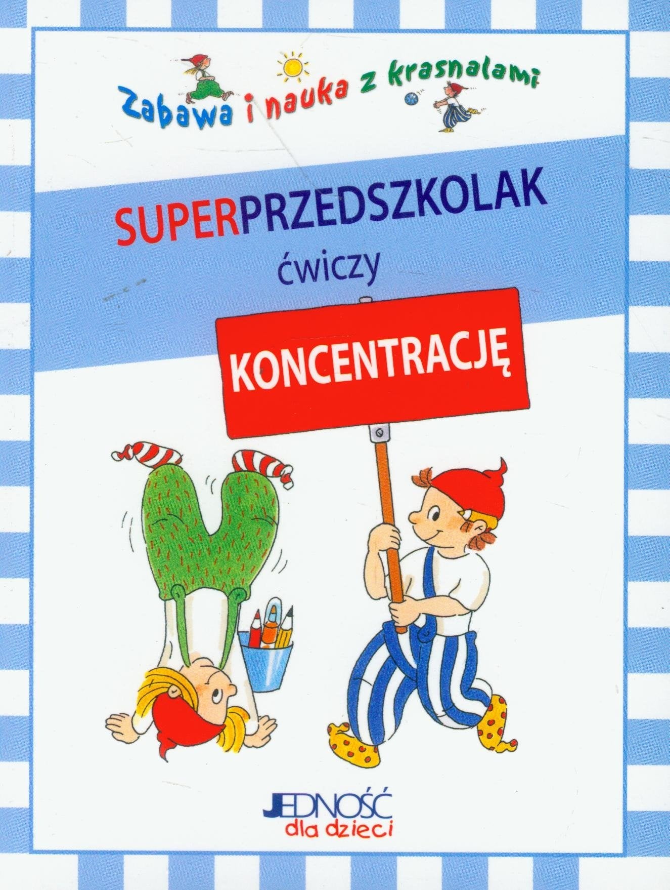 Superprzedszkolak cwiczy koncentracje Books