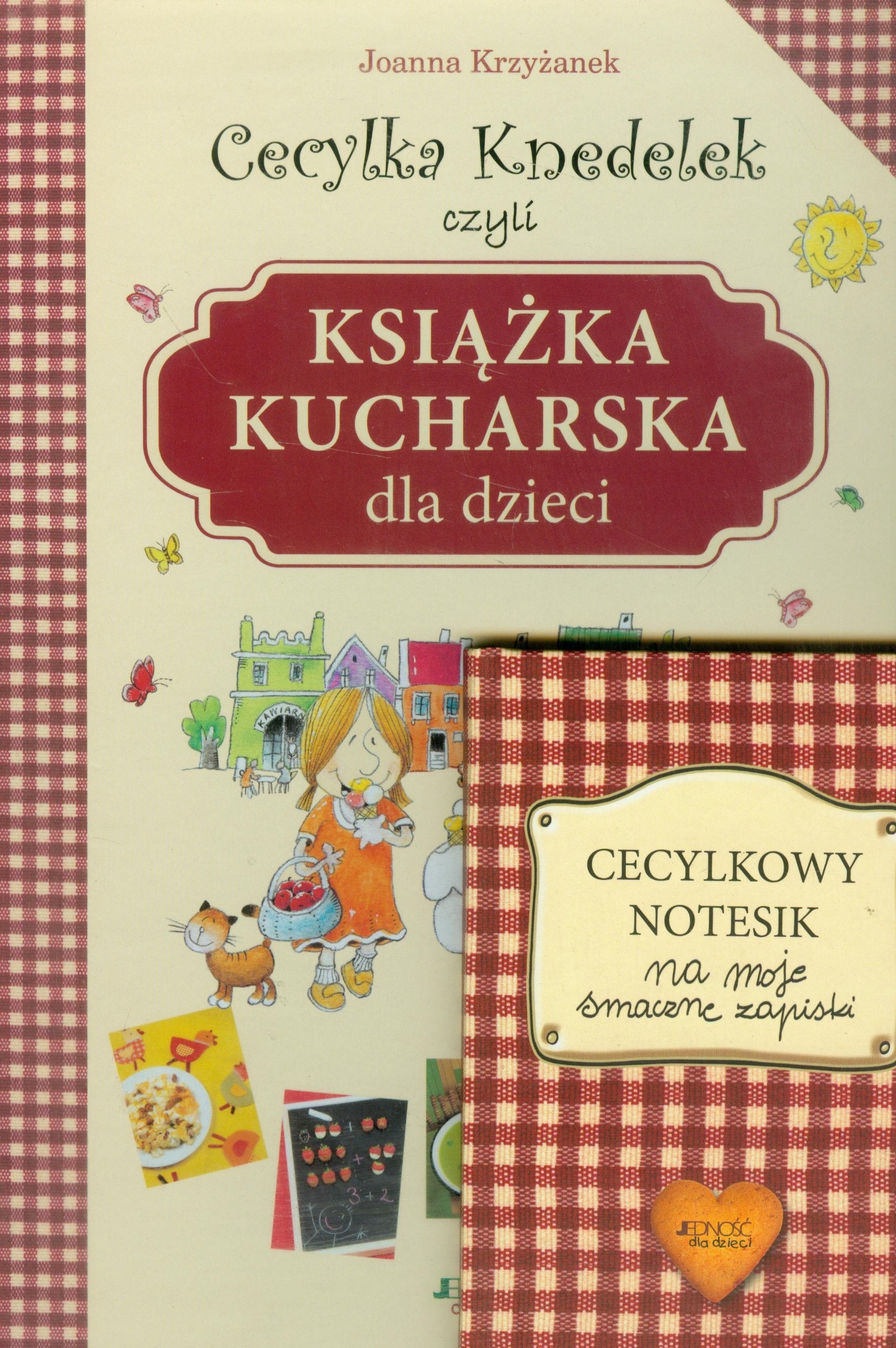 Cecylka Knedelek czyli ksiazka kucharska dla dzieci + notesik Books