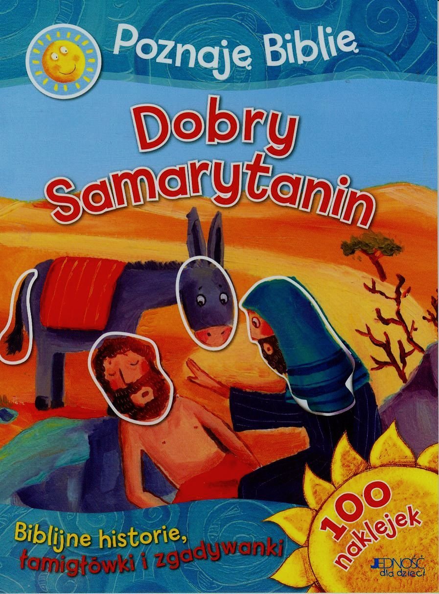 Poznaje Biblie Dobry Samarytanin 100 naklejek book
