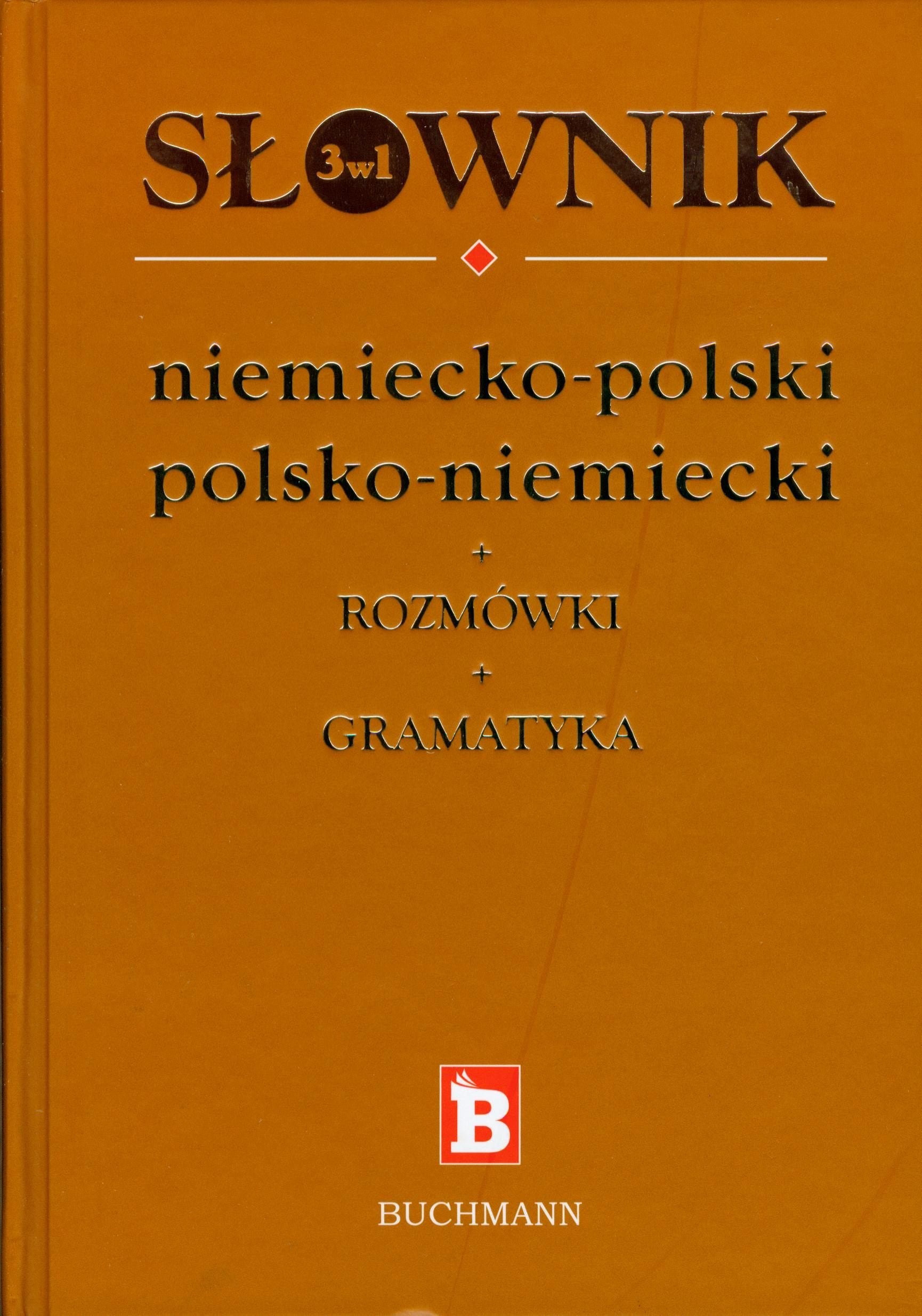 Słownik 3w1 niemiecko-polski polsko-niemiecki: Rozmówki gramatyka Books