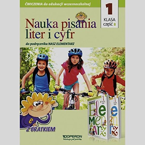 Nauka pisania liter i cyfr 1 Cwiczenia Czesc 2 book