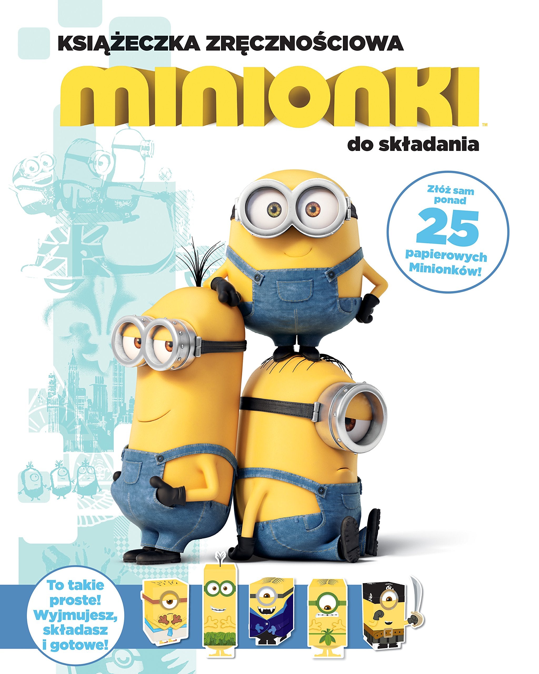 Minionki Ksiazeczka zrecznosciowa do skladania Leisure & Fun