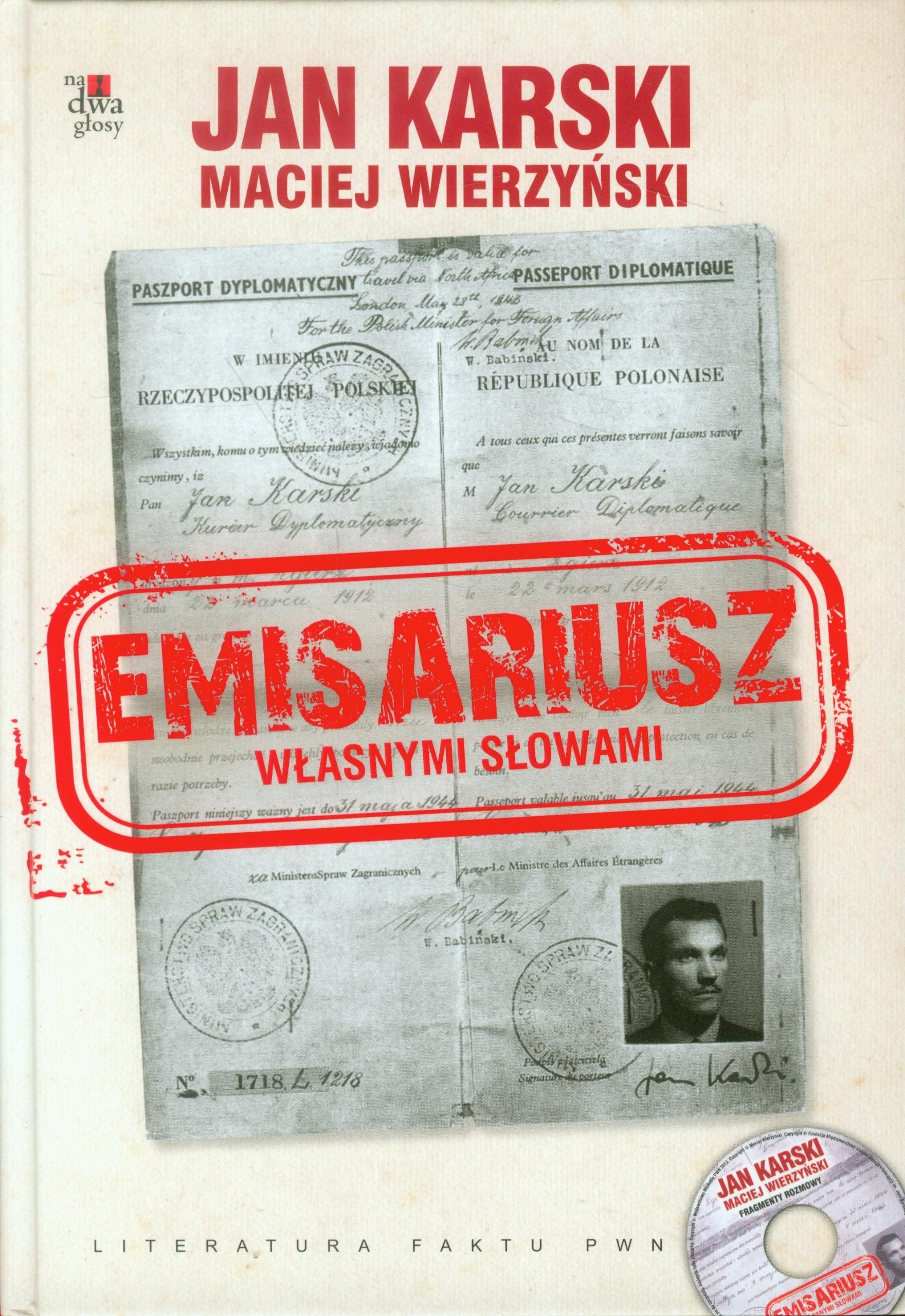 Emisariusz Wlasnymi slowami Ksiazka z plyta CD Memories