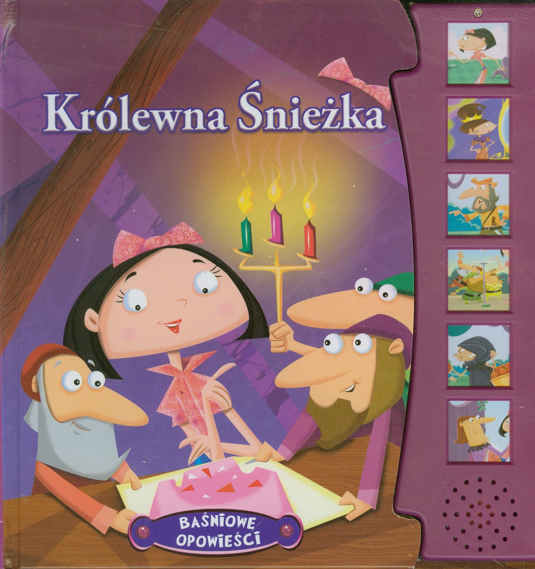 Królewna Śnieżka Baśniowe opowieści: Książeczka dźwiękowa Books