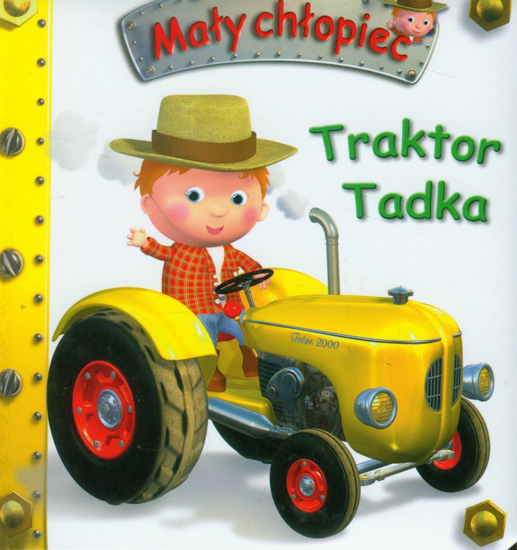 Traktor Tadka Maly chlopiec book