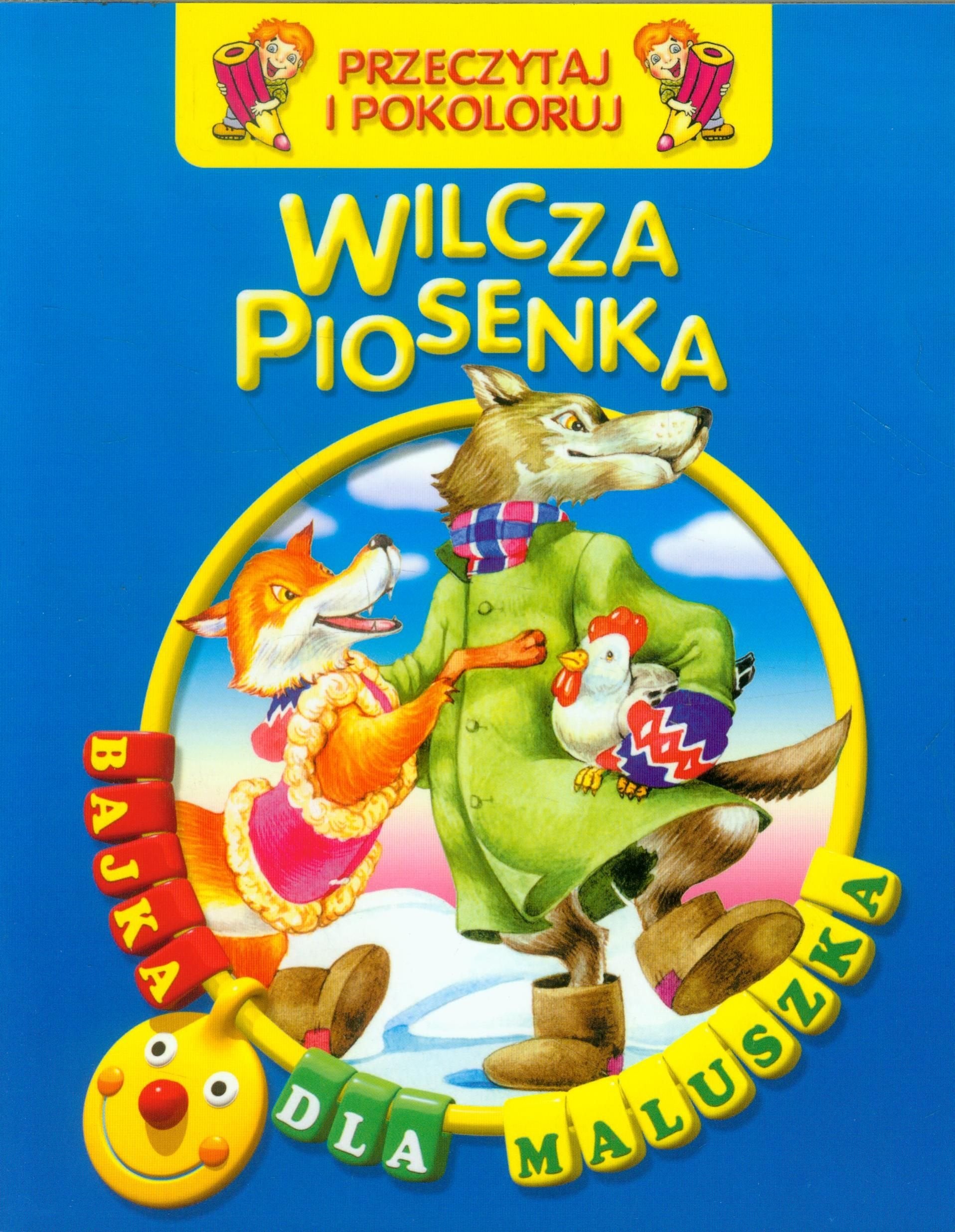 Wilcza piosenka Przeczytaj i pokoloruj book