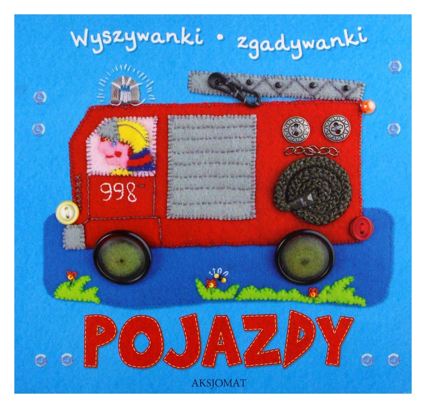 Zgadywanki-wyszywanki- Pojazdy Books