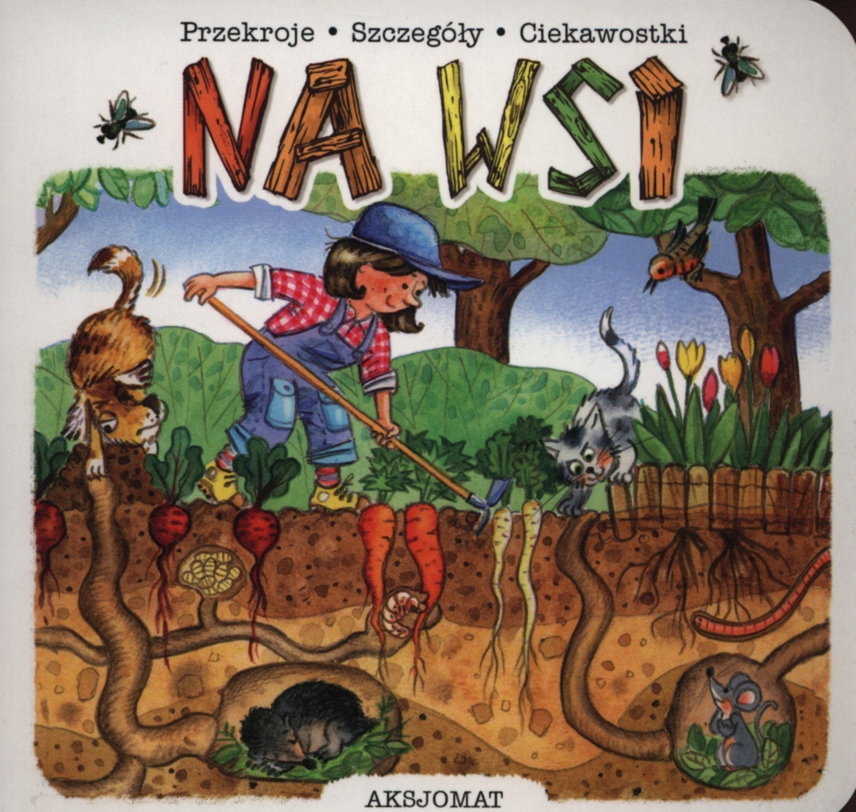 Przekroje szczegóły ciekawostki Na wsi Books