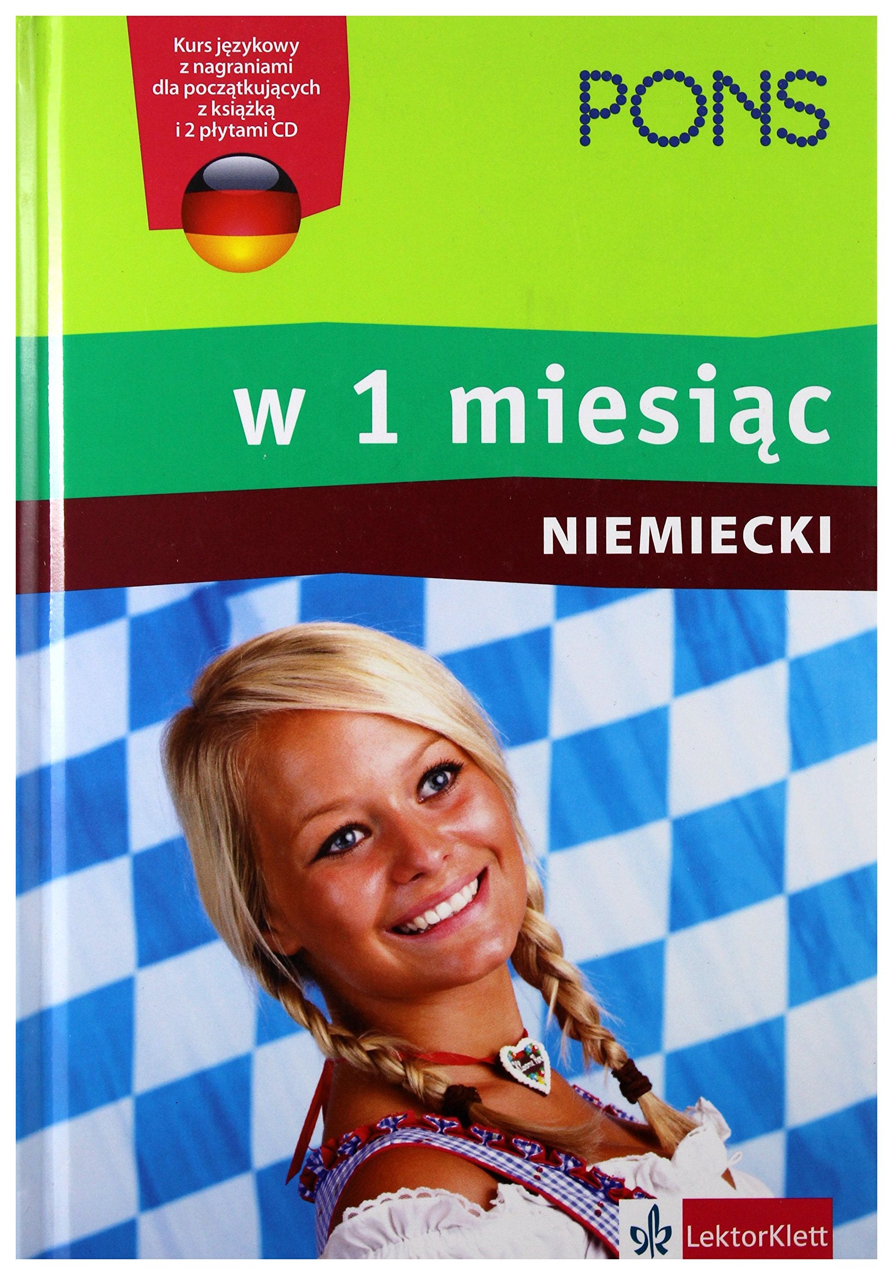 Pons Niemiecki w 1 miesiac z plyta CD Second-hand books on film, art and culture