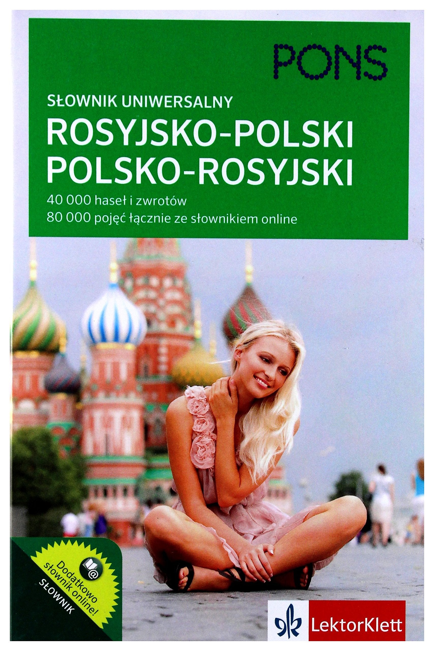 Słownik uniwersalny rosyjsko-polski polsko-rosyjski: 40 000 haseł i zwrotów Books