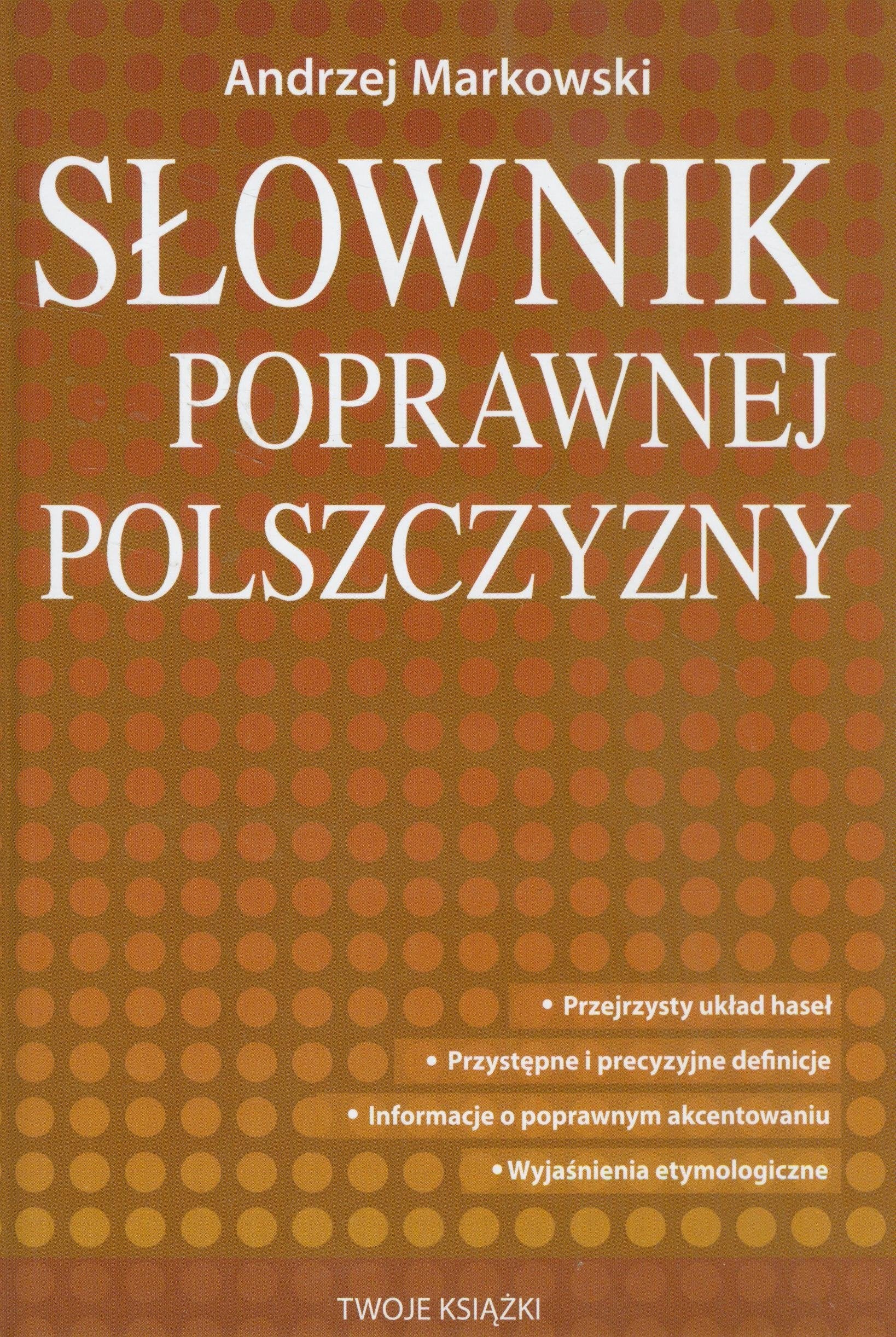 Slownik poprawnej polszczyzny book