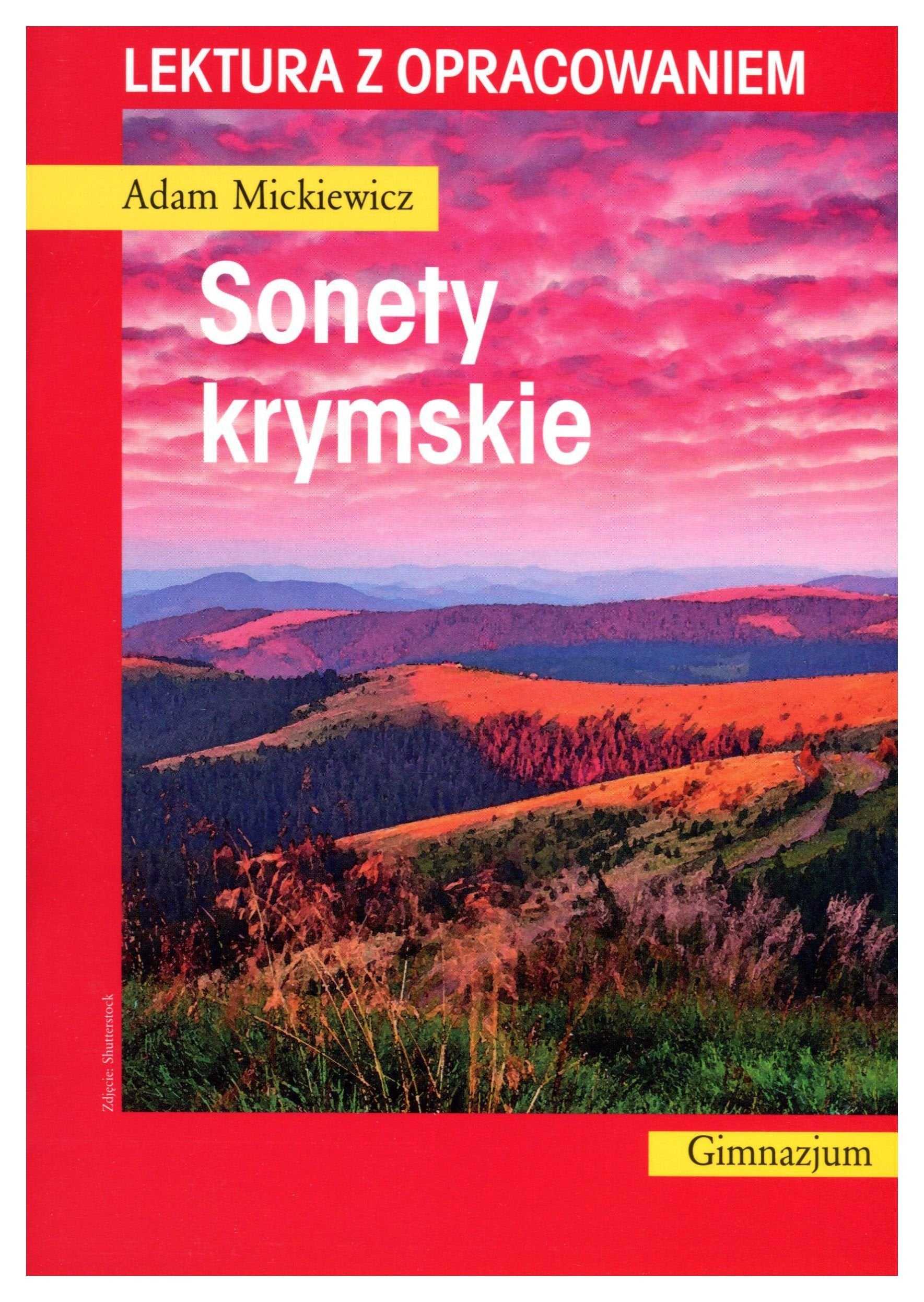 Sonety krymskie. Lektura z opracowaniem - Adam Mickiewicz book