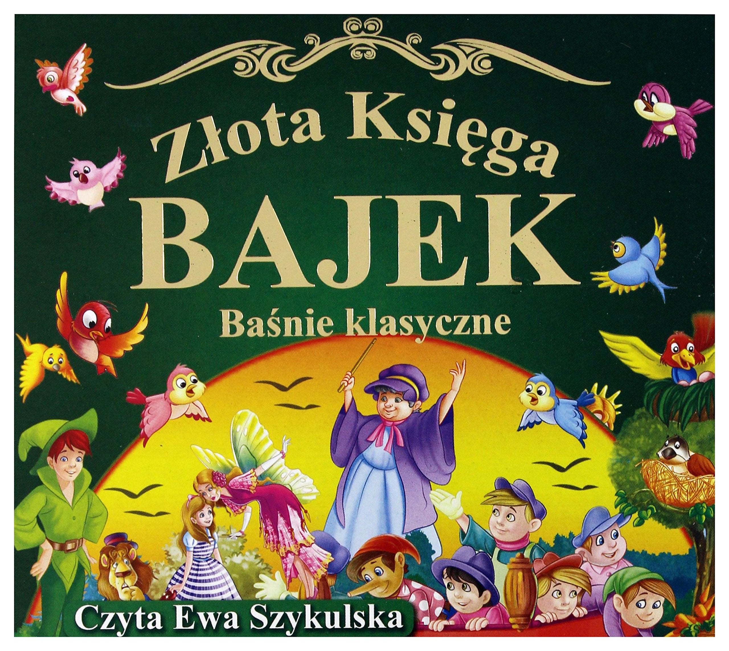 Zlota ksiega bajek. Basnie klasyczne. 2 x CD cd