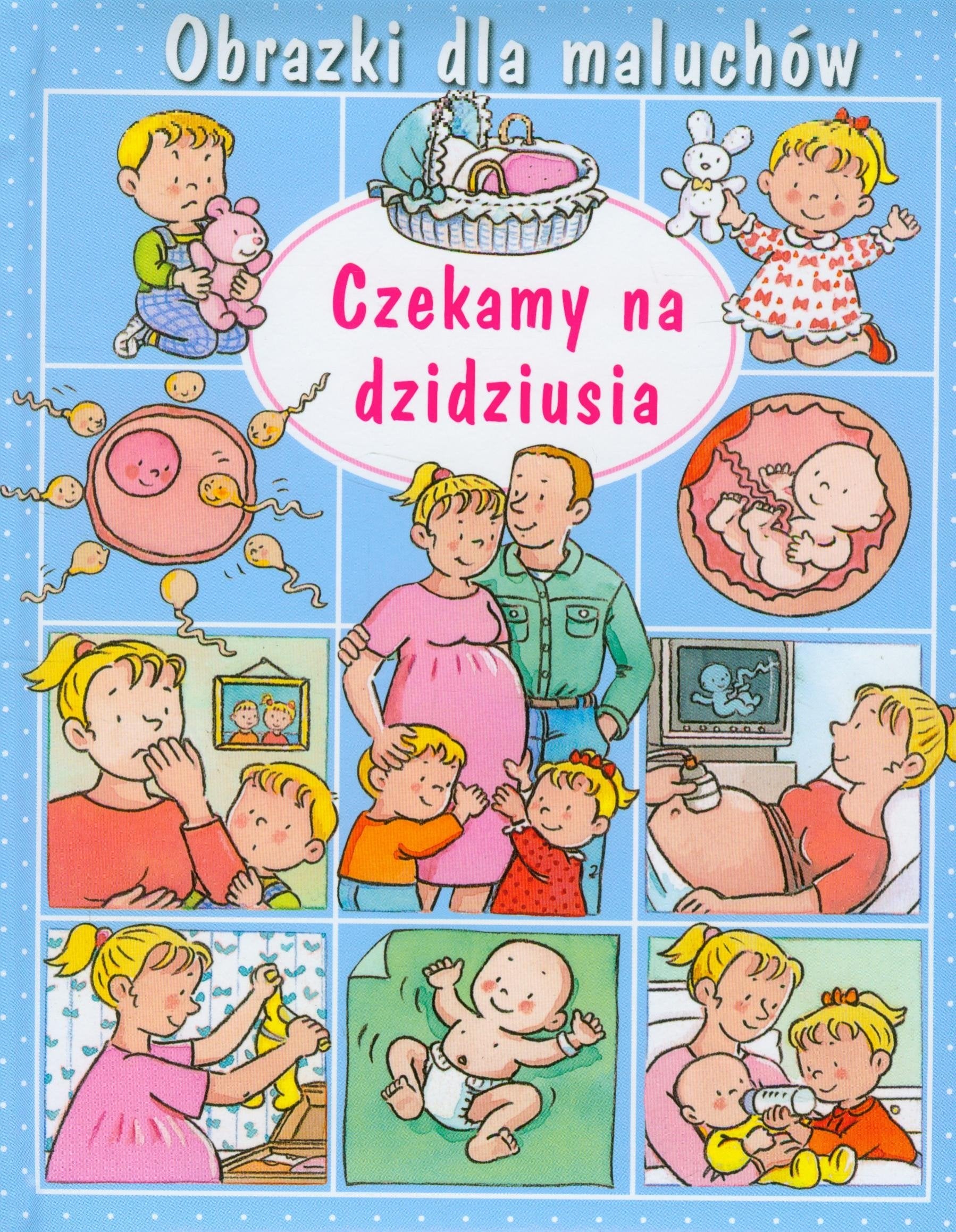 Czekamy na dzidziusia Obrazki dla maluchów book