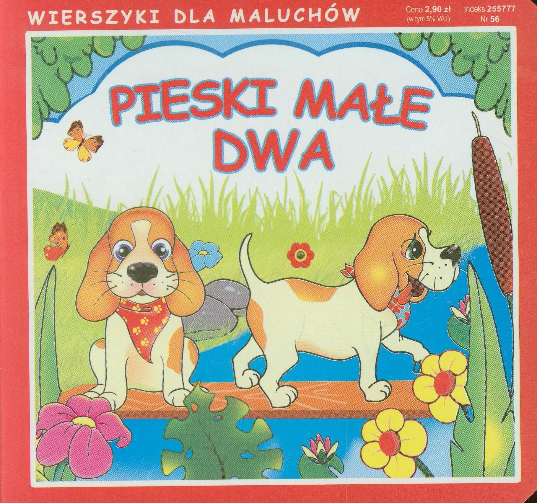 Pieski male dwa Wierszyki dla maluchow Books