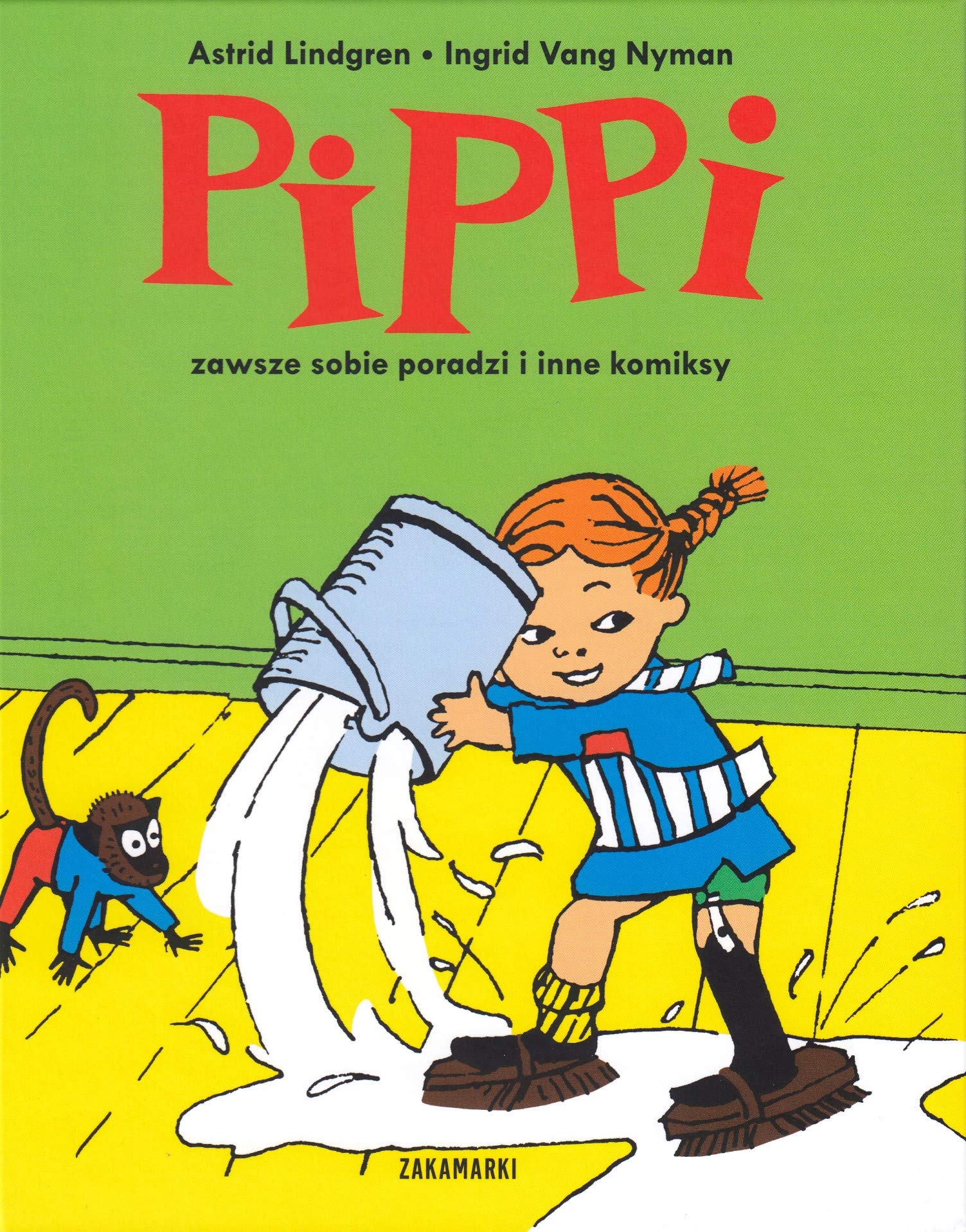 Pippi zawsze sobie poradzi i inne komiksy book