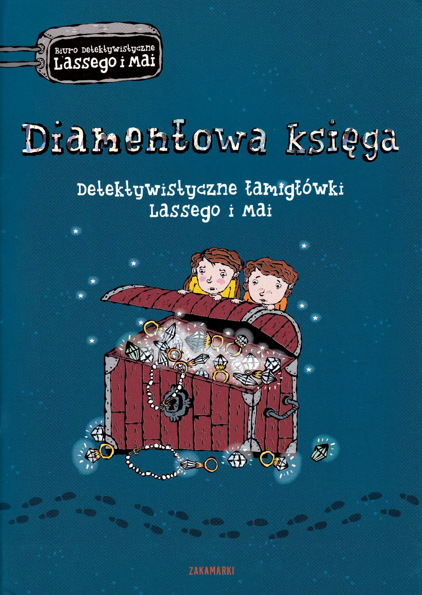 Diamentowa księga Detektywistyczne łamigłówki Lassego i Mai book