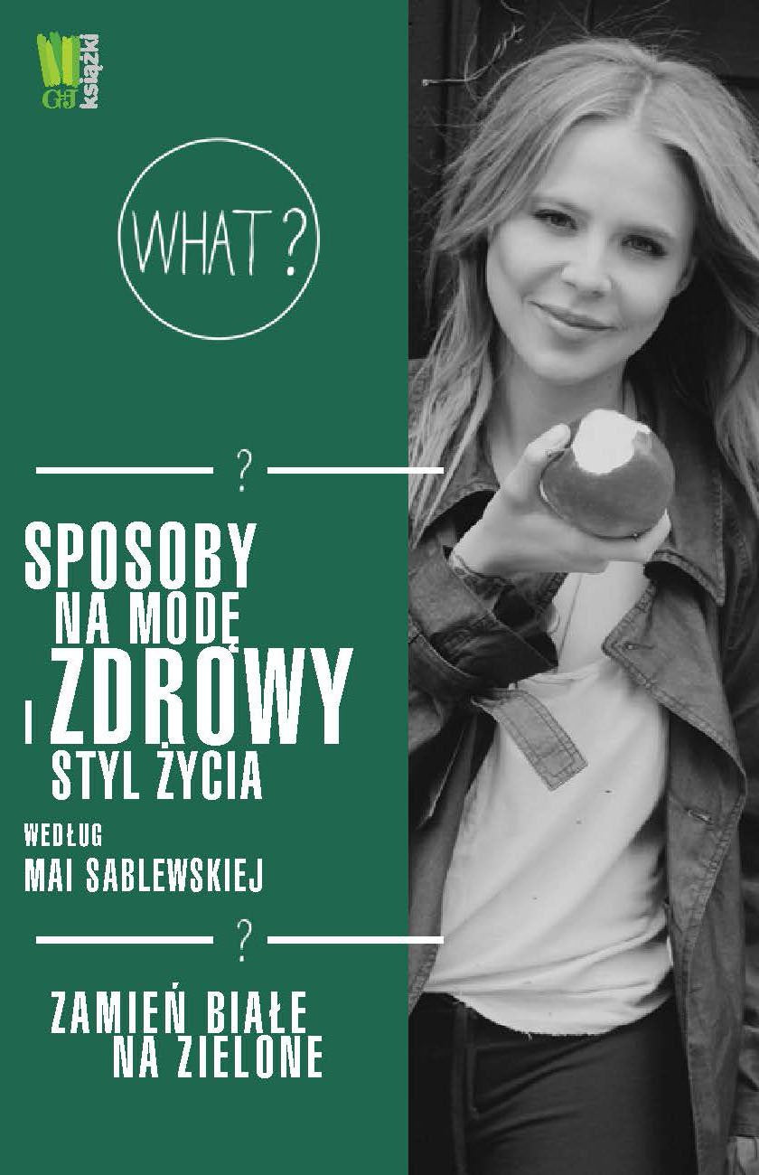 Sposoby na mode i zdrowy styl zycia wedlug Mai Sablewskiej Zamien biale na zielone Medicine