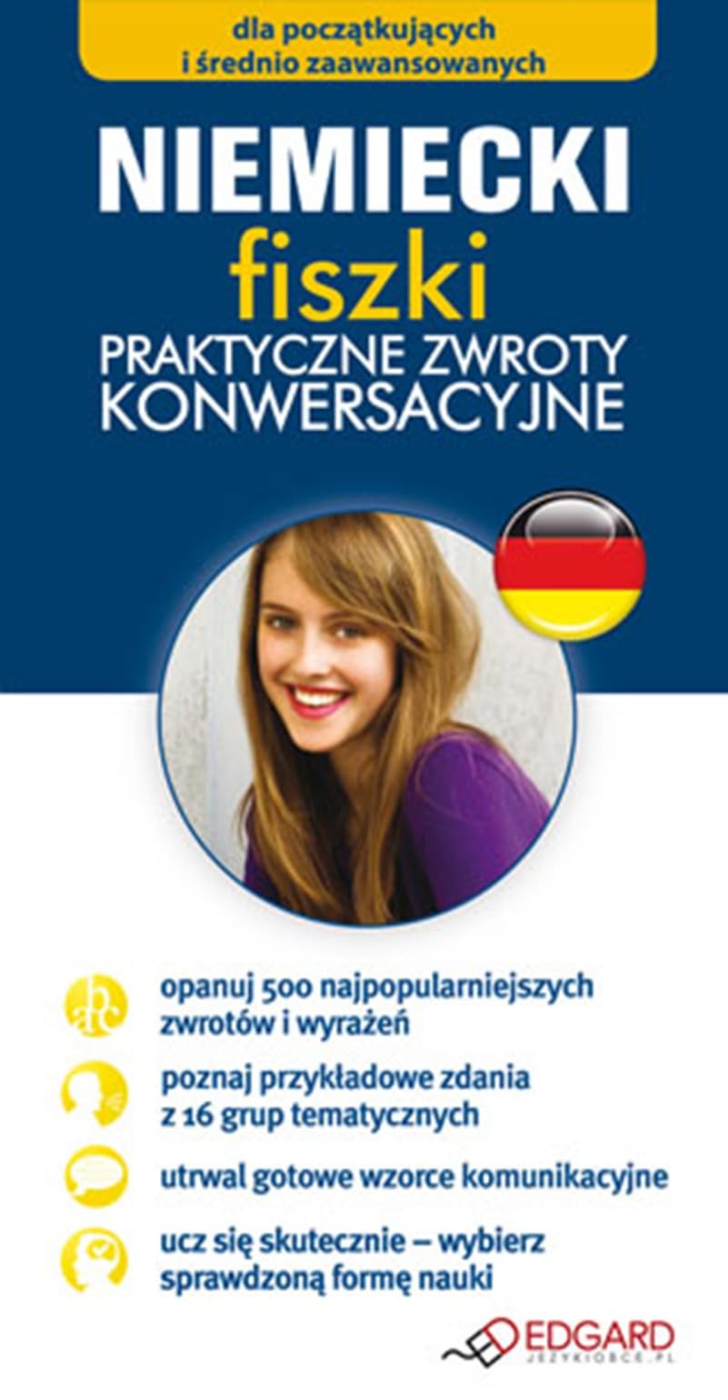 Niemiecki Fiszki Praktyczne zwroty konwersacyjne: dla początkujących i średnio zaawansowanych book