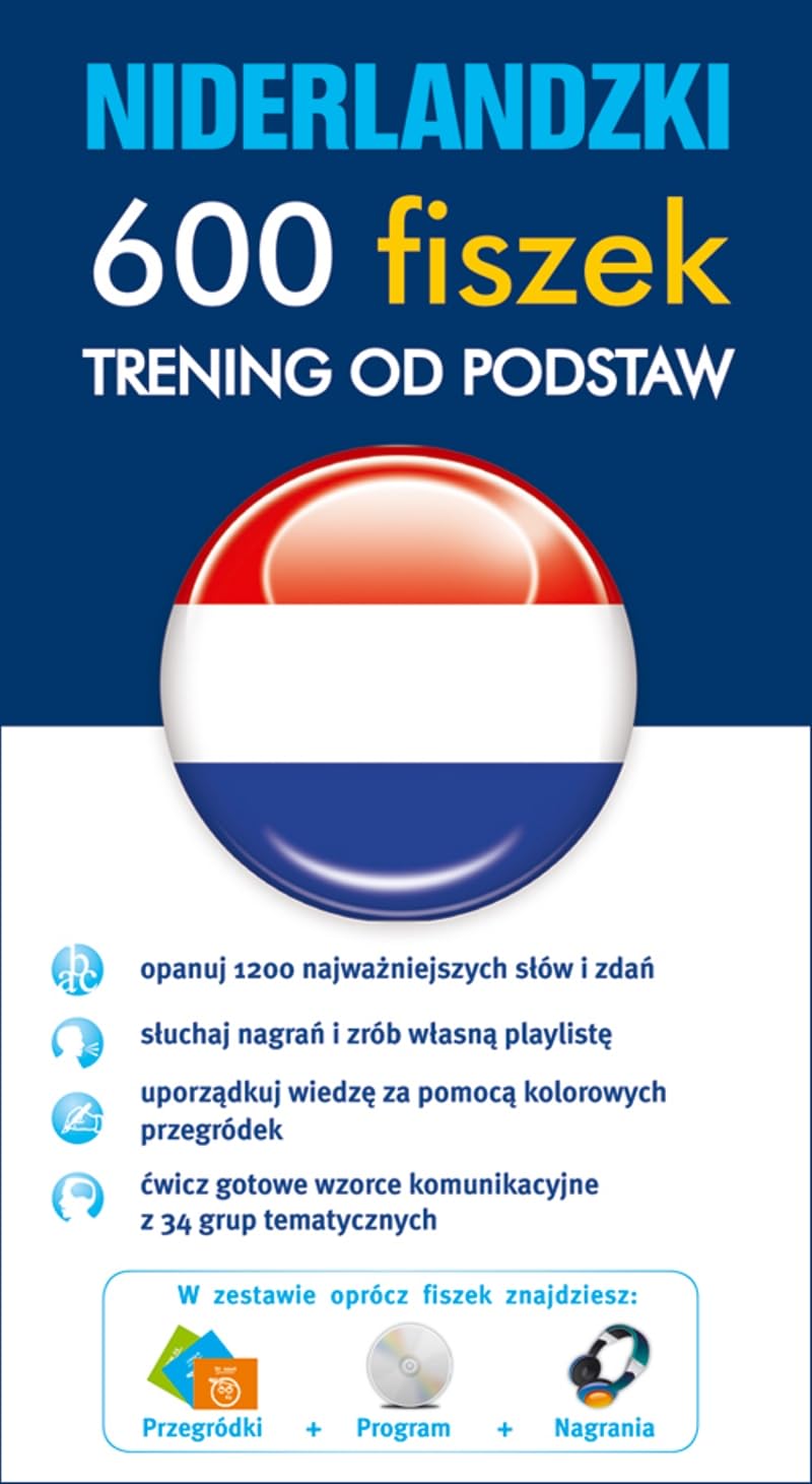 Niderlandzki 600 fiszek Trening od podstaw book
