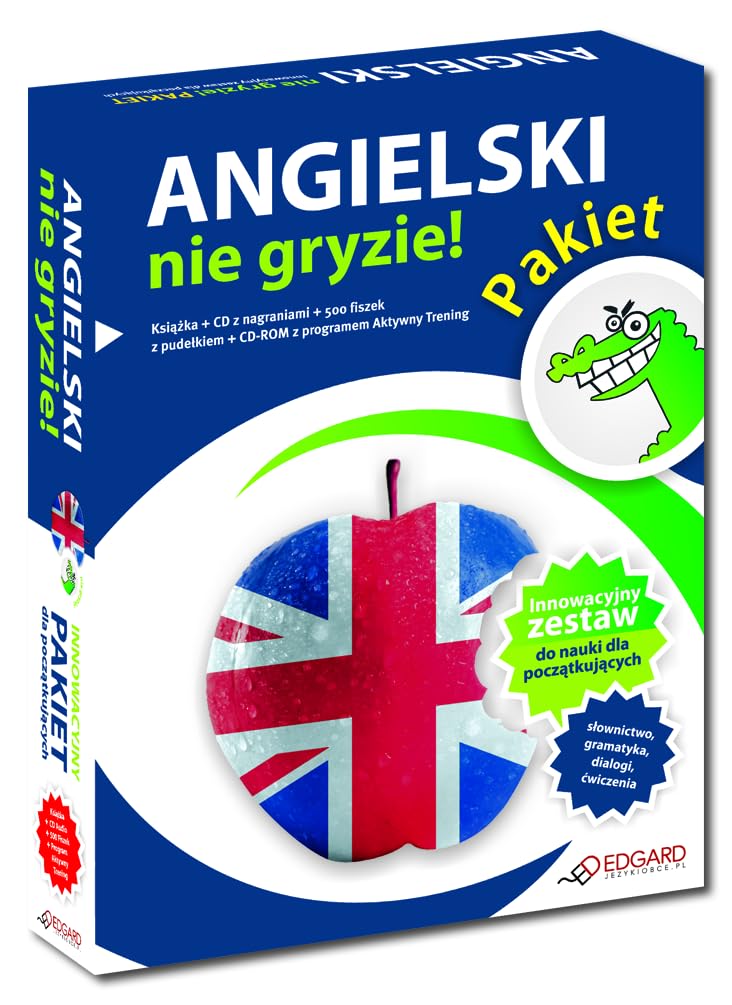 Angielski nie gryzie + CD: Kurs dla poczatkujacych Books