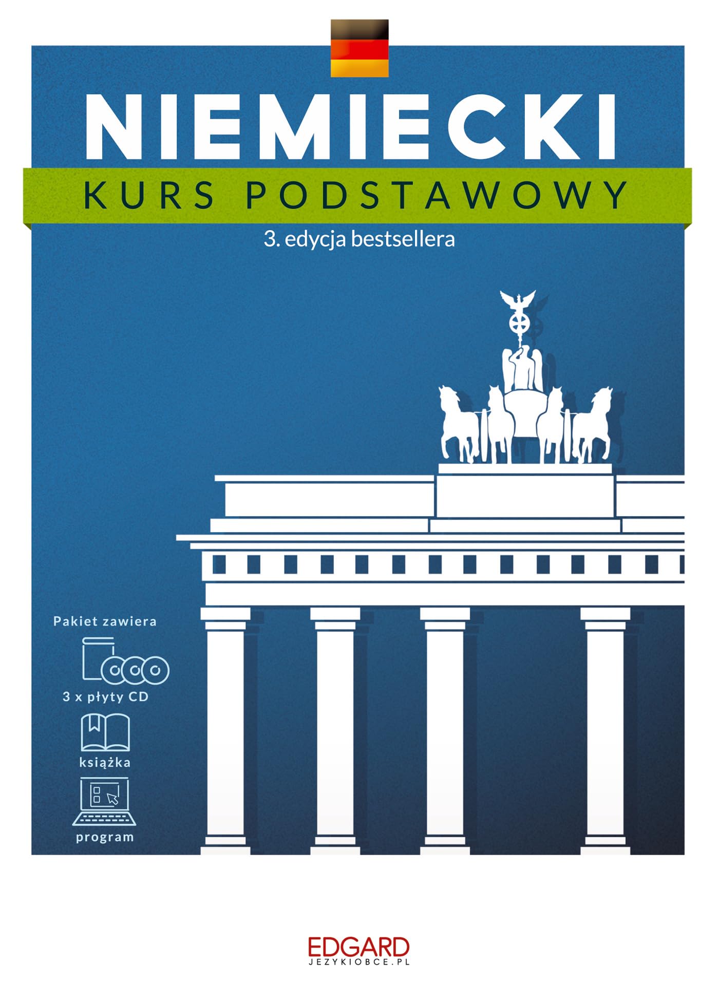 Niemiecki Kurs podstawowy: książka + 3 płyty CD + program. Film, Art & Culture