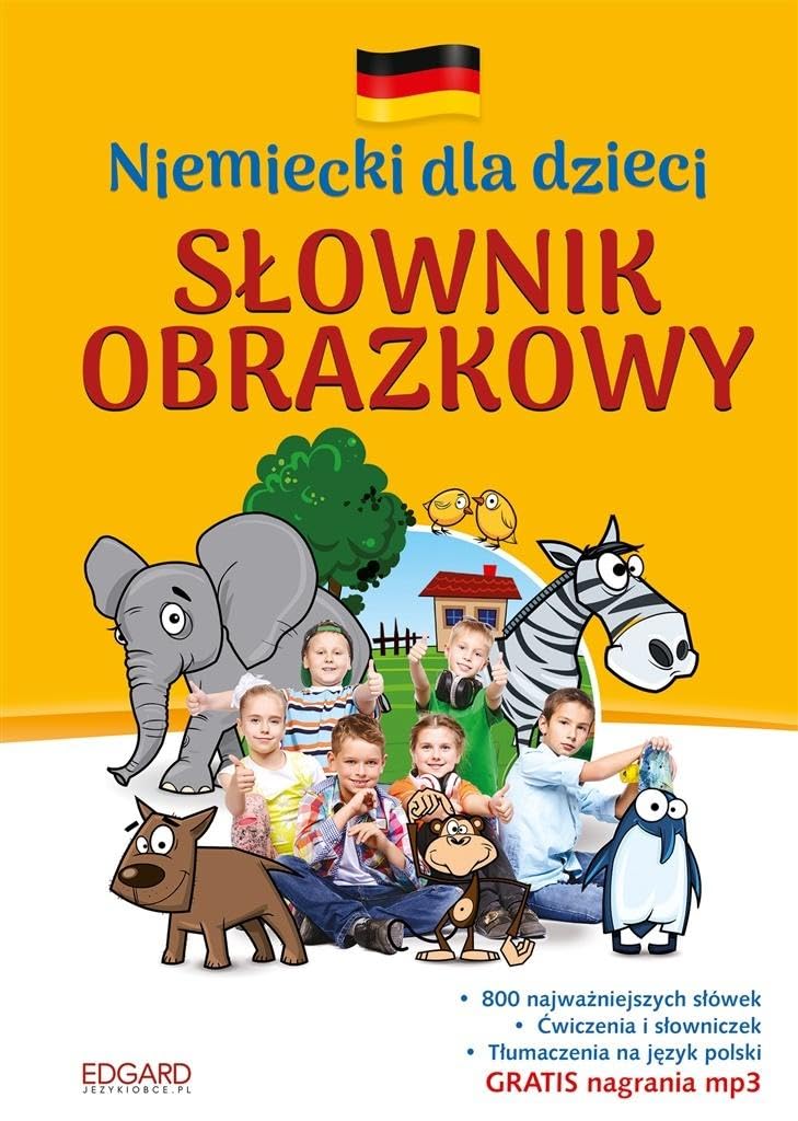 Niemiecki dla dzieci Slownik obrazkowy book