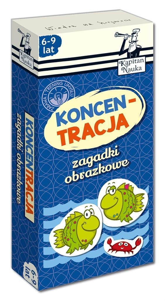 Zagadki obrazkowe Koncentracja 6-9 lat Study Guides