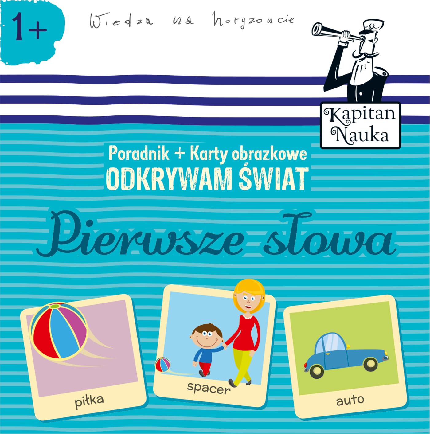 Odkrywam swiat Pierwsze slowa Ksiazka + Karty obrazkowe book