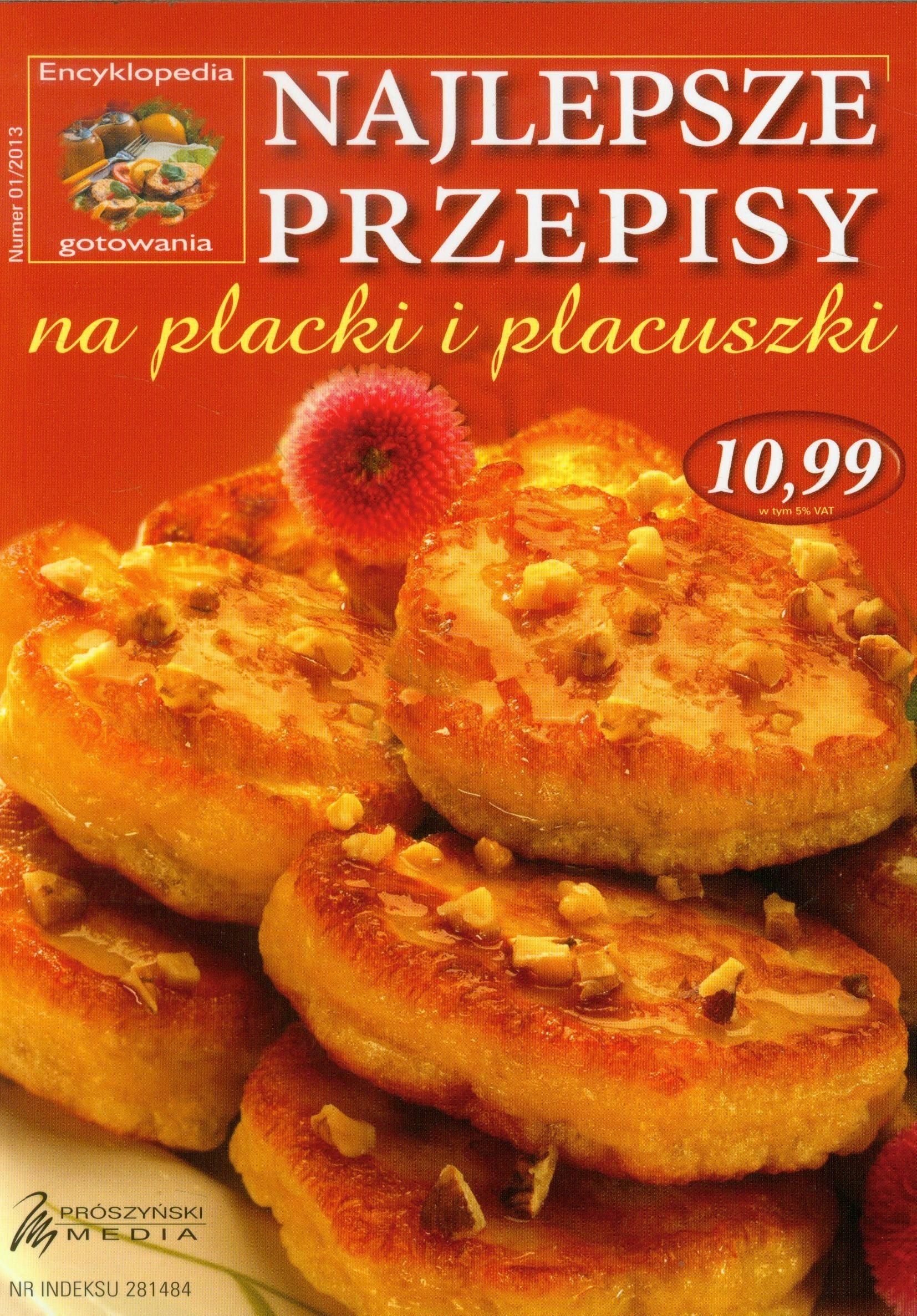 Najlepsze przepisy na placki i placuszki Books