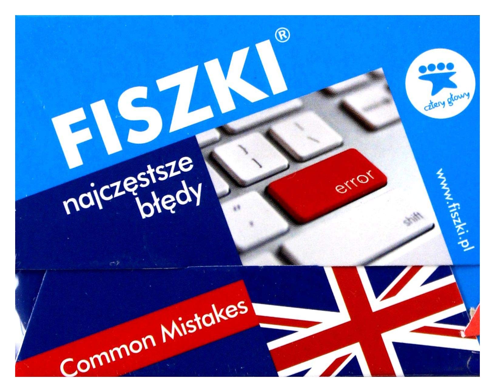 Angielski.Fiszki - NajczÄstrze bĹÄdy book