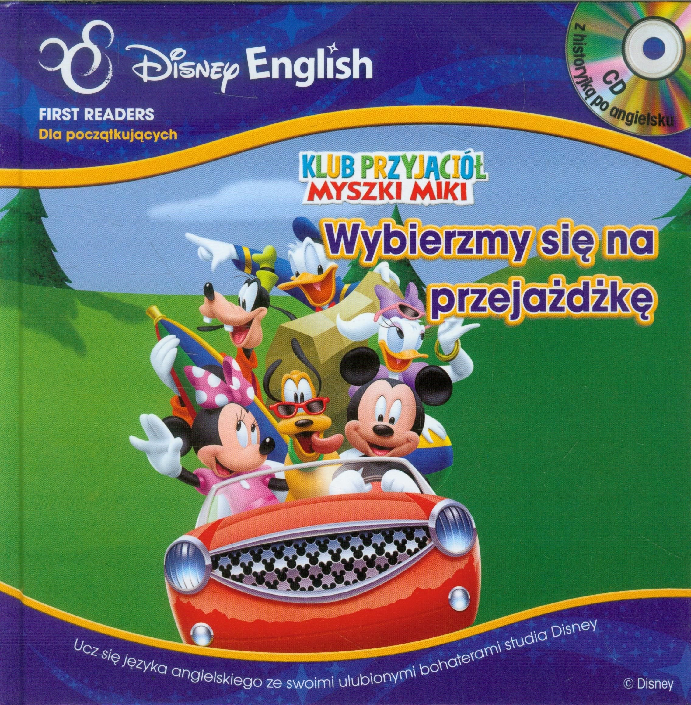 Disney English Klub Przyjaciół Myszki Miki Wybierzmy się na przejażdżkę Books