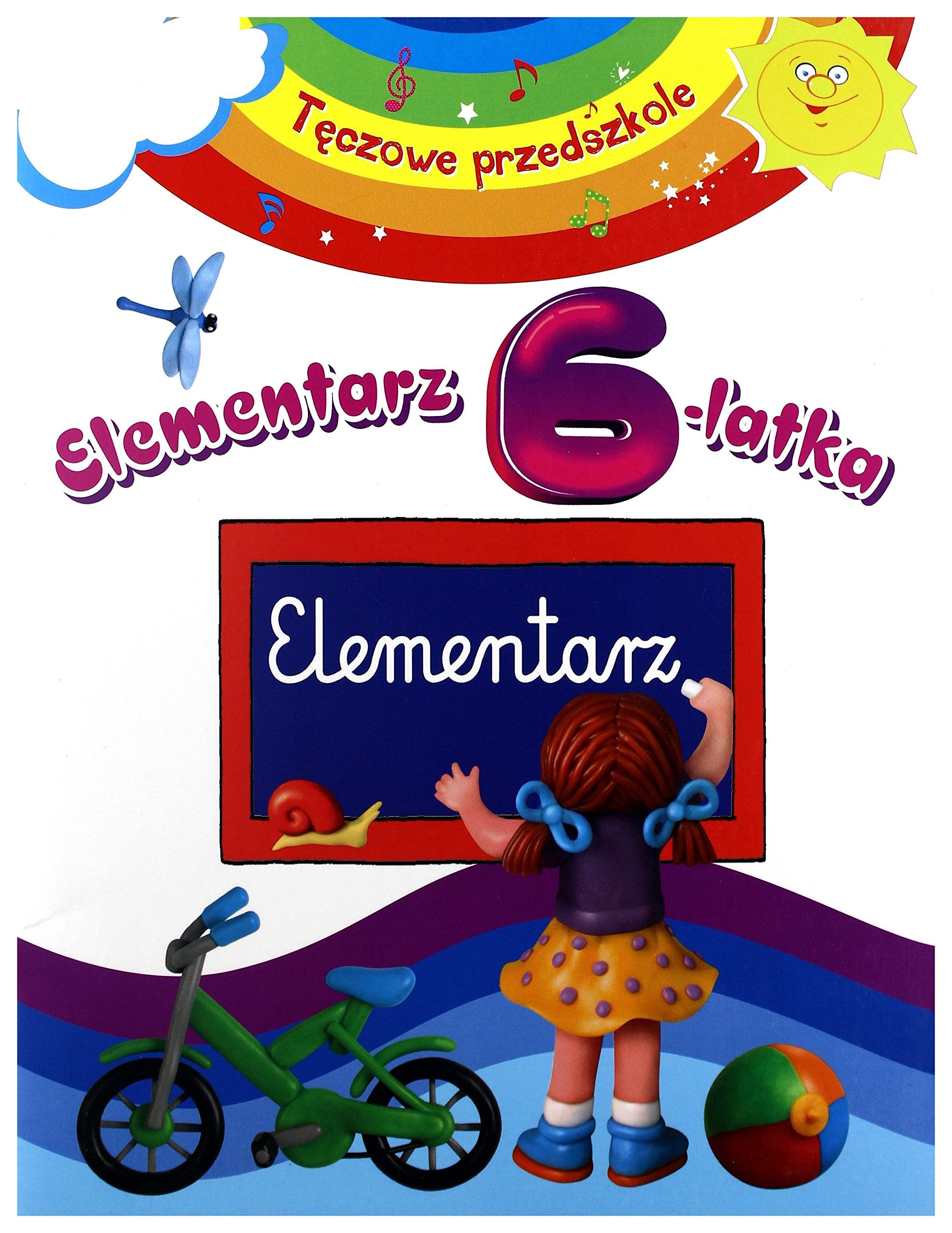 Tęczowe przedszkole - Elementarz 6-latka book